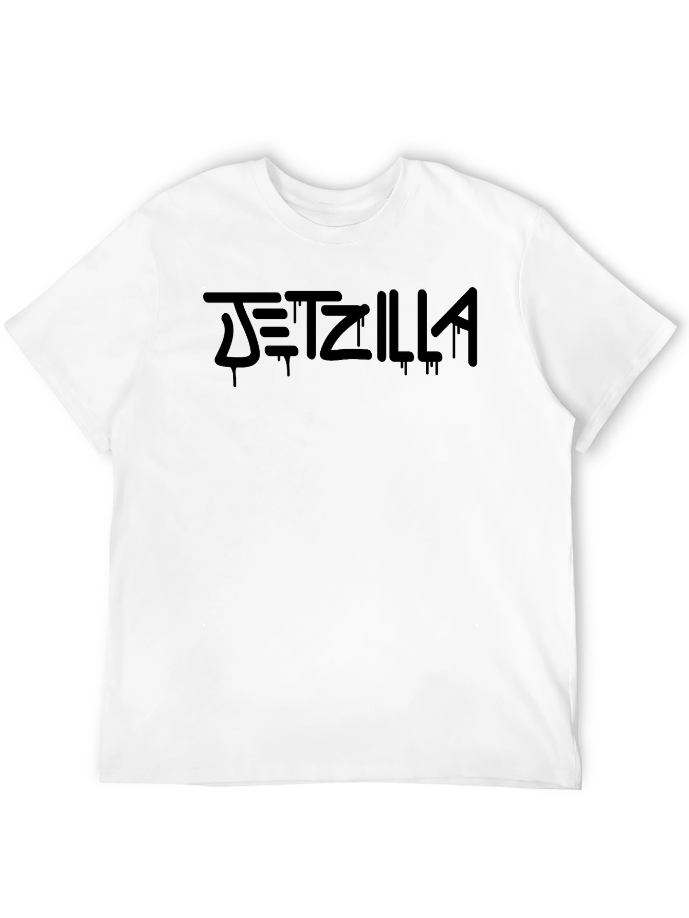 JetZilla Black Graphic Tee - Mens