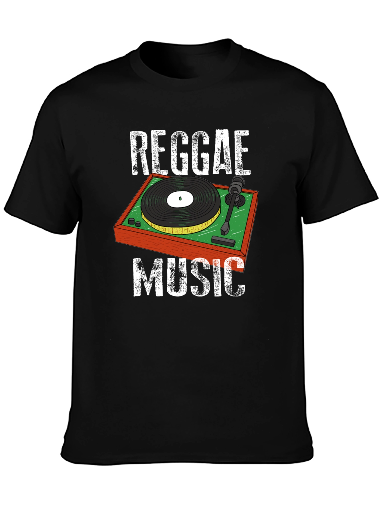 Reggae Music Turntable T-Shirt