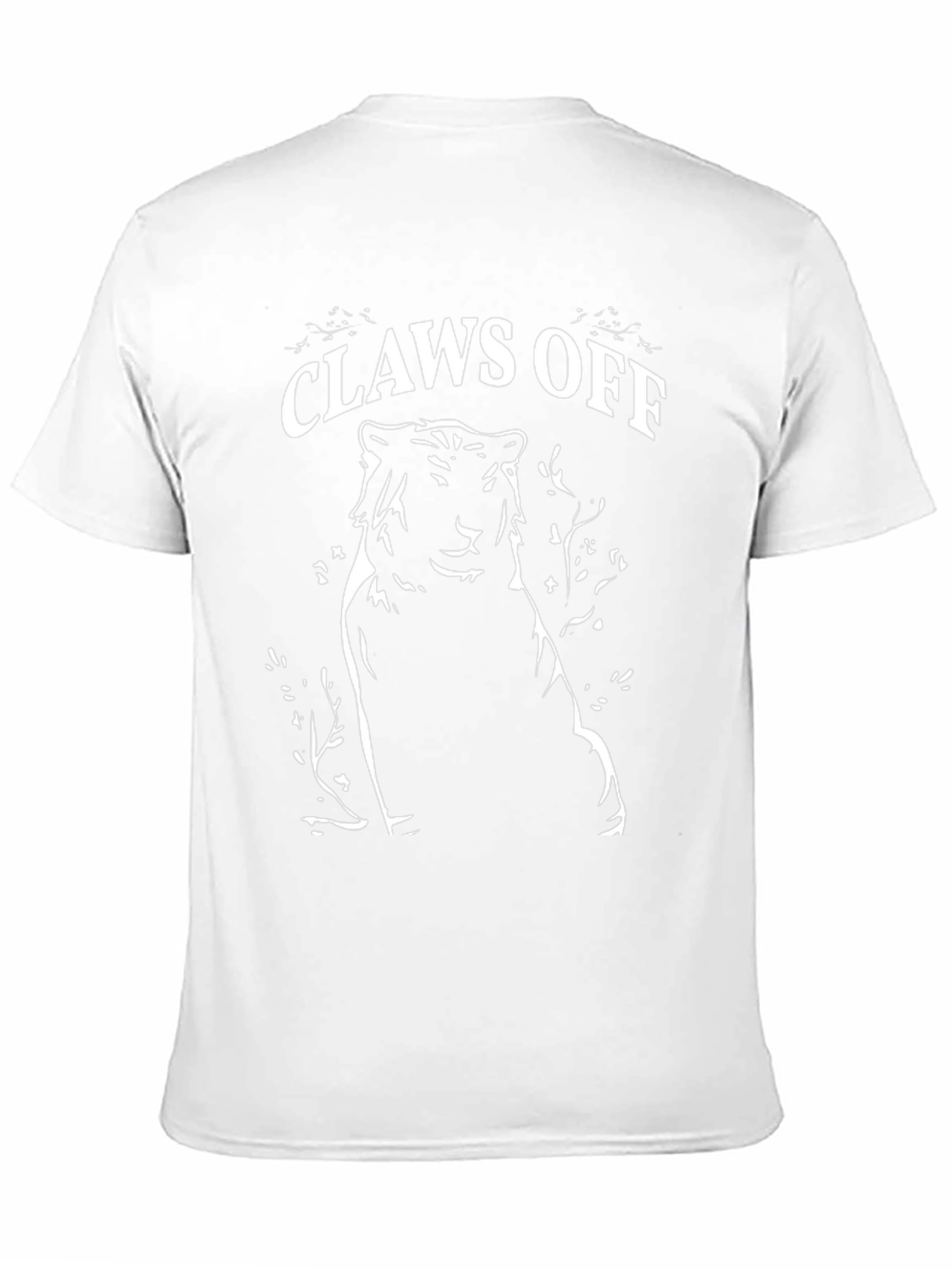 Claws Off Graphic Tee - Black Cotton T-Shirt