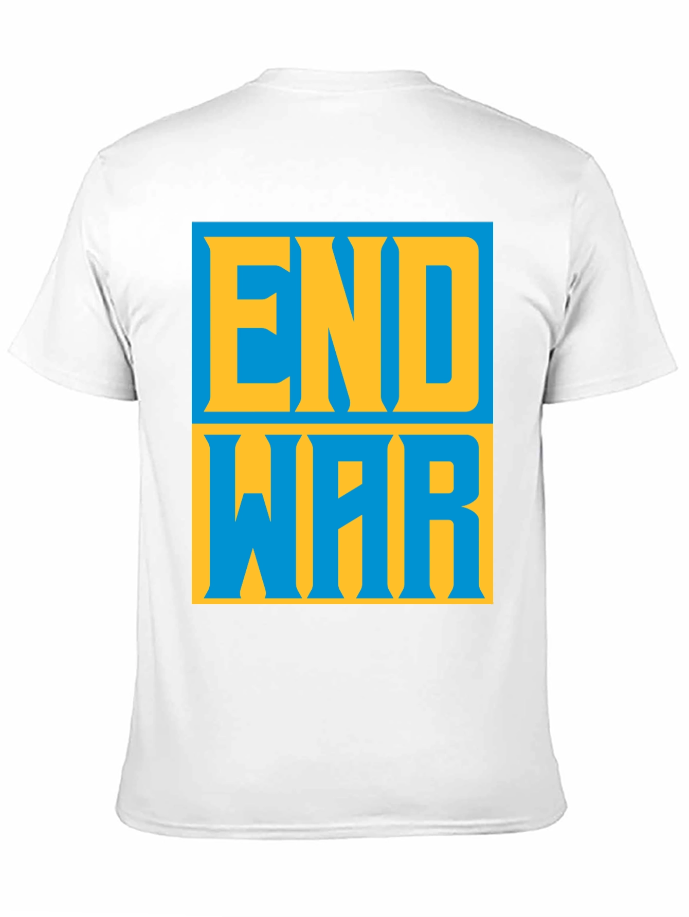 End War Graphic Tee - Bold Peace Statement