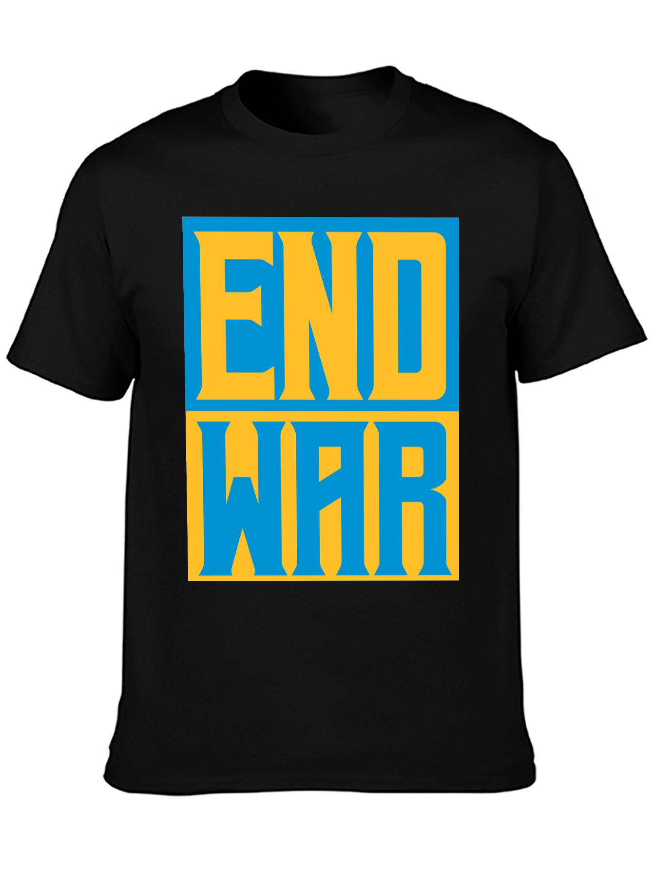 End War Graphic Tee - Bold Peace Statement