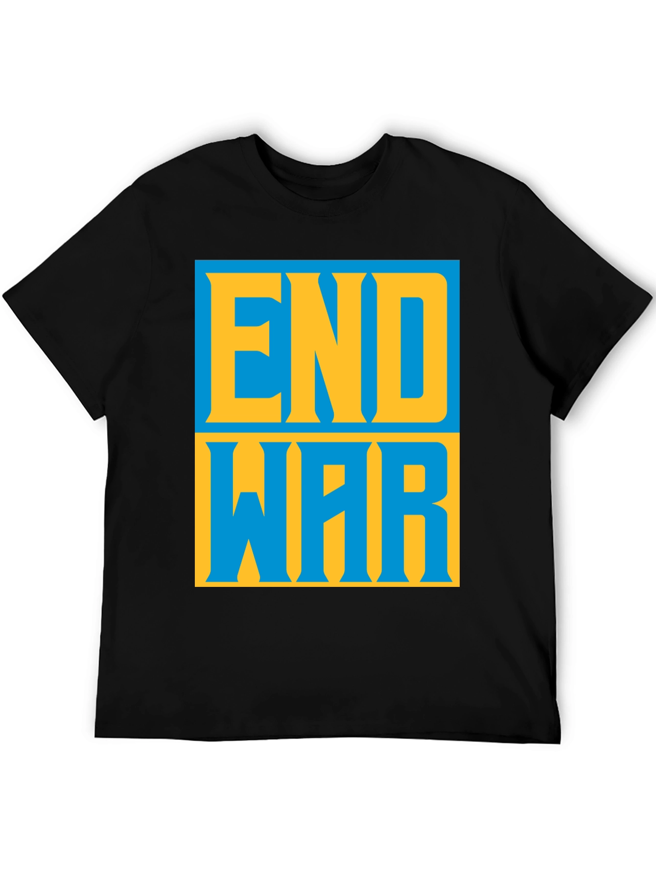 End War Graphic Tee - Bold Peace Statement