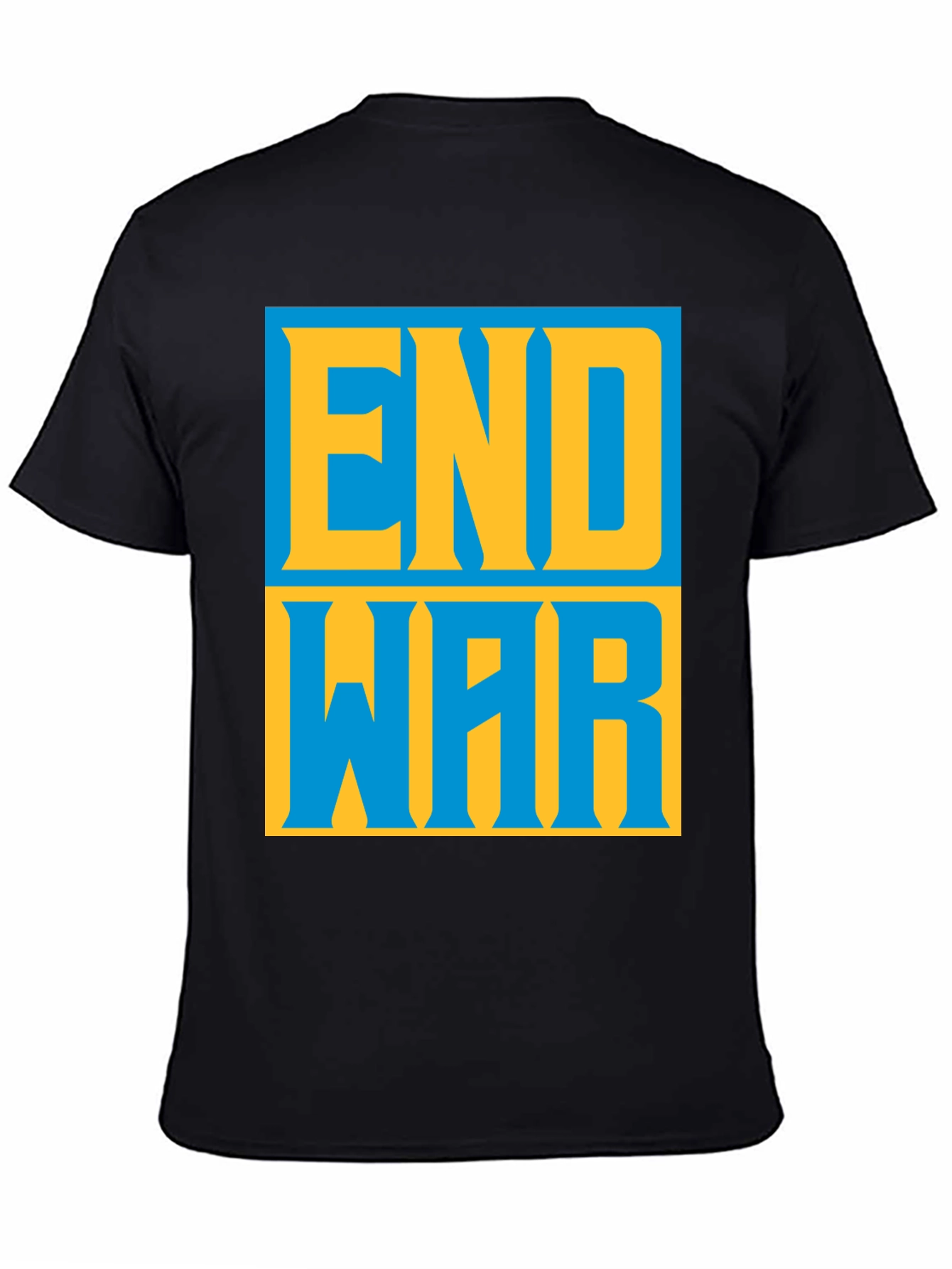 End War Graphic Tee - Bold Peace Statement
