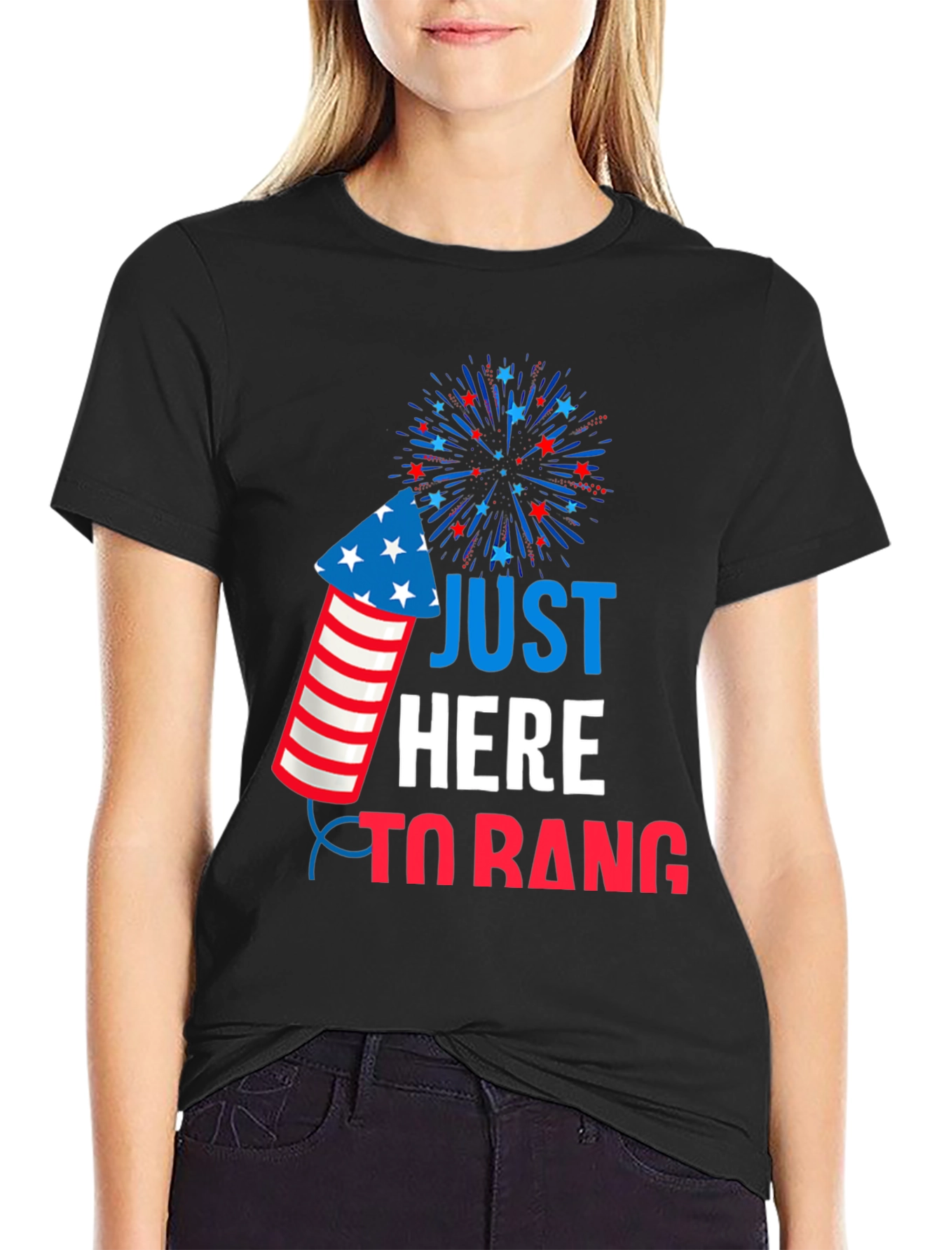 Just Here To Bang T-Shirt