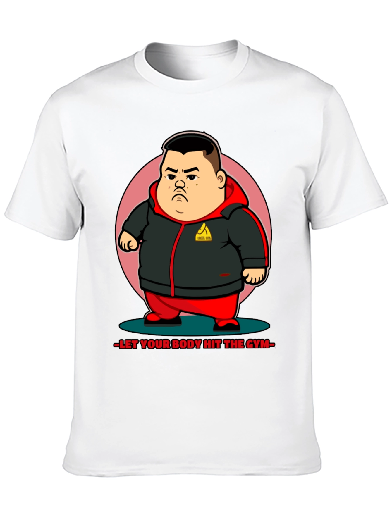 Hit the Gym Graphic Tee - Mens Black T-Shirt