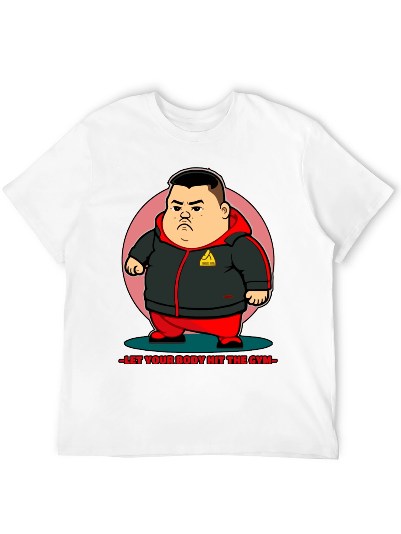 Hit the Gym Graphic Tee - Mens Black T-Shirt