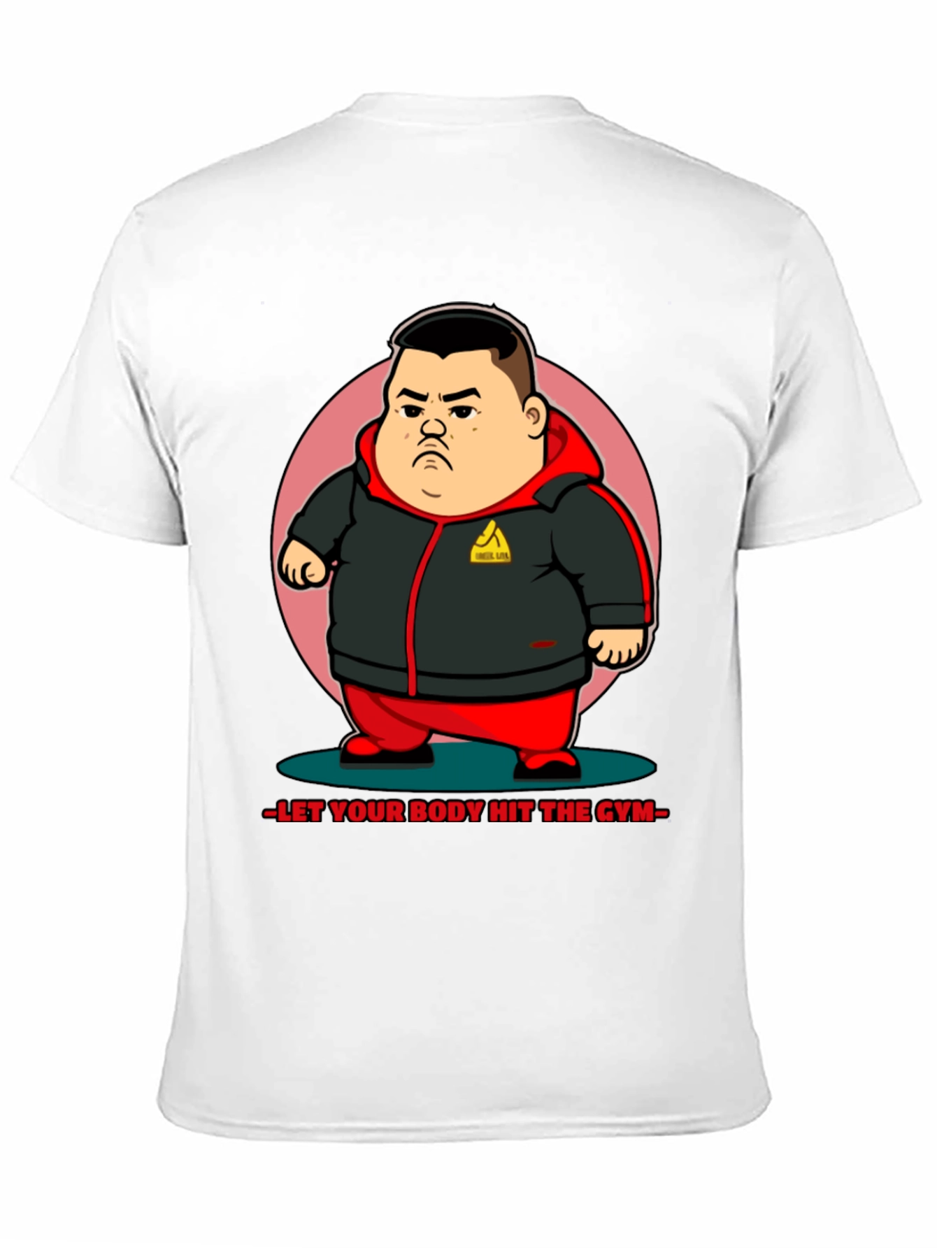 Hit the Gym Graphic Tee - Mens Black T-Shirt
