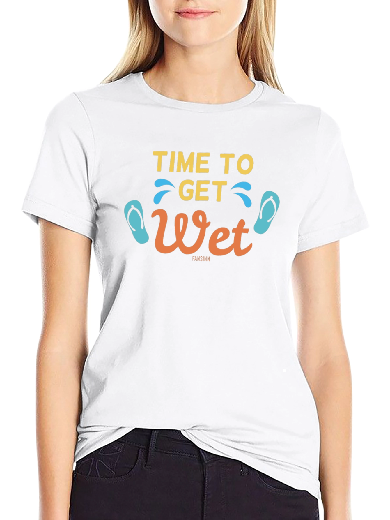 Time to Get Wet T-Shirt - Beach Fun Tee