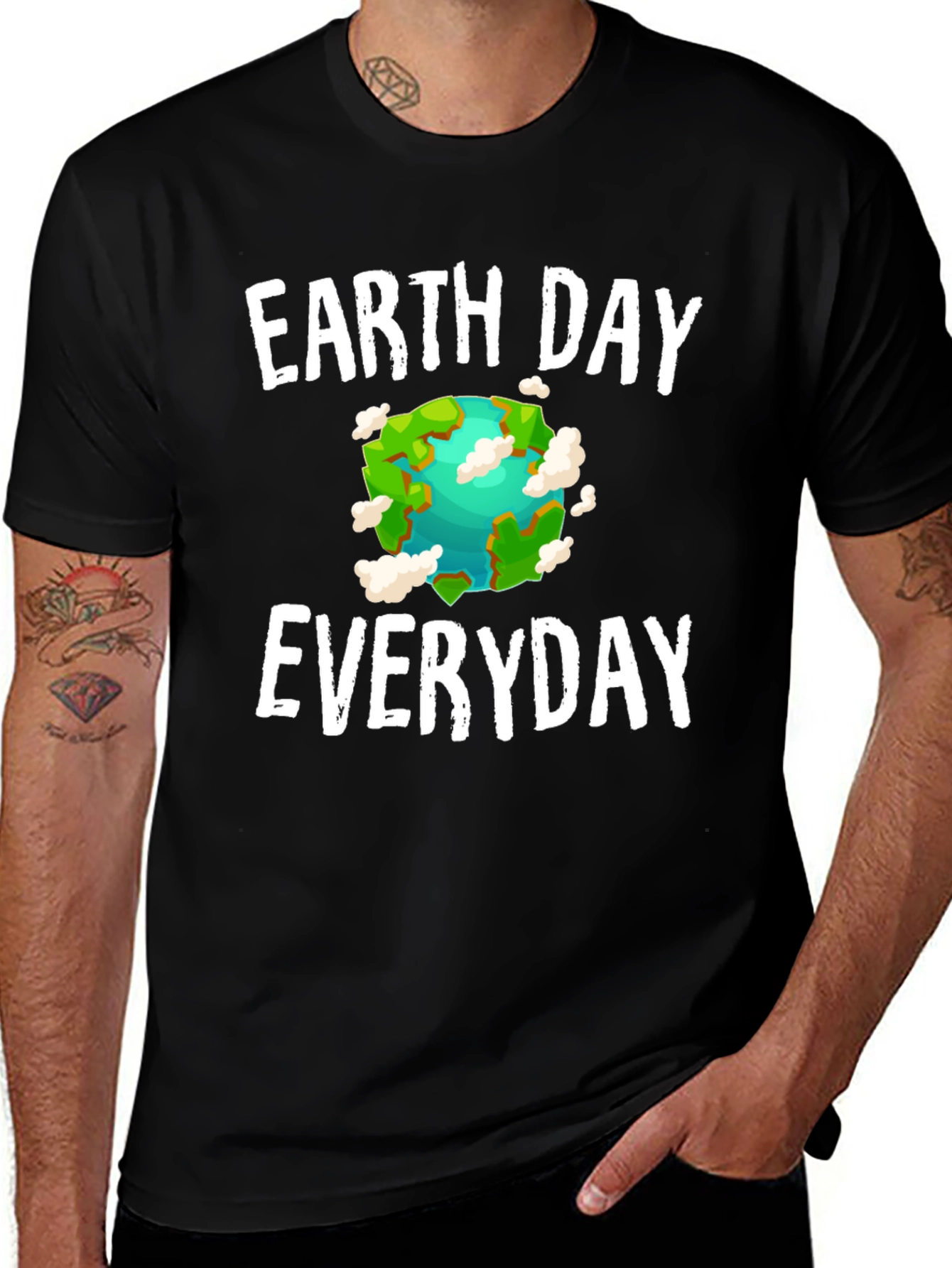 Earth Day Everyday Graphic T-Shirt