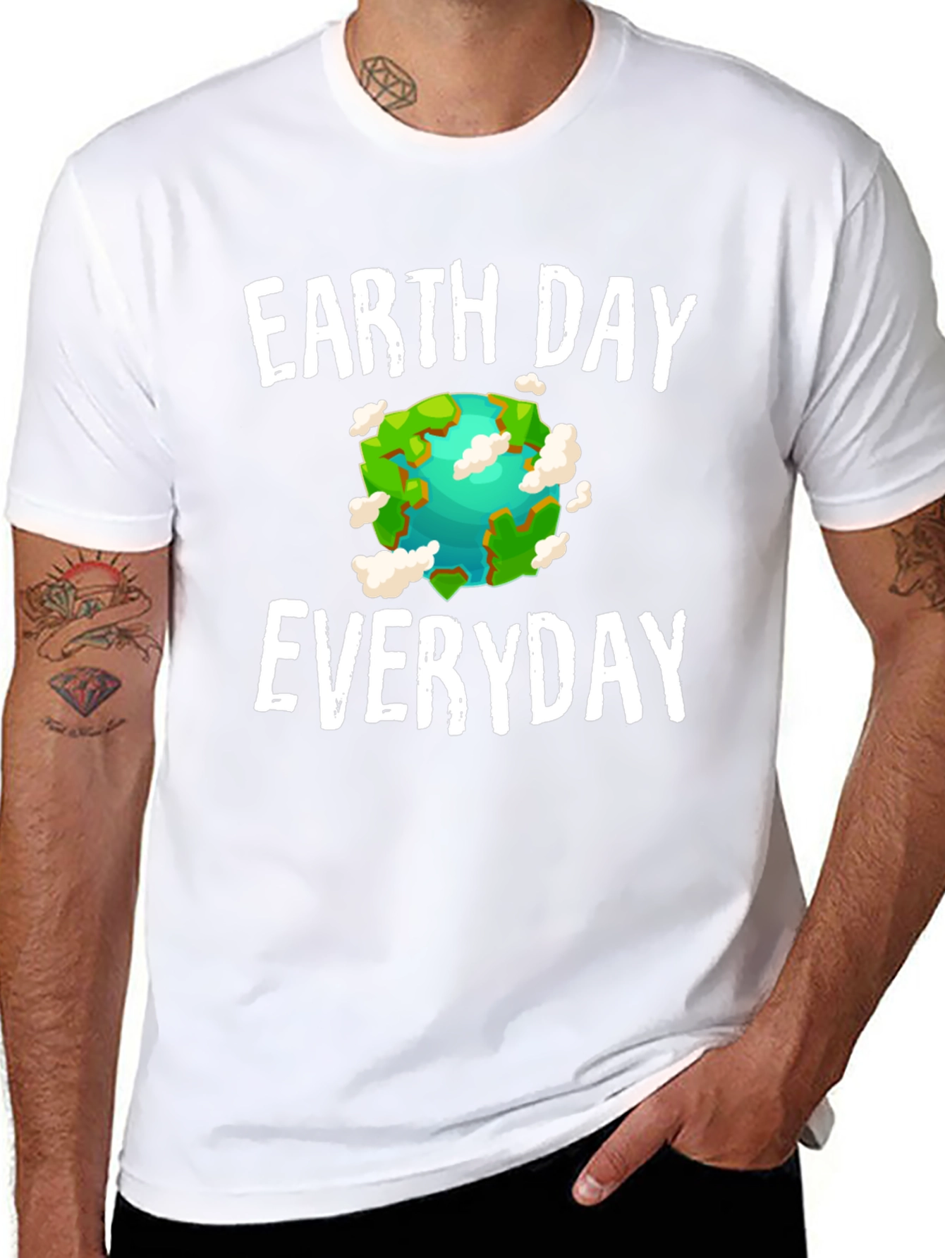 Earth Day Everyday Graphic T-Shirt