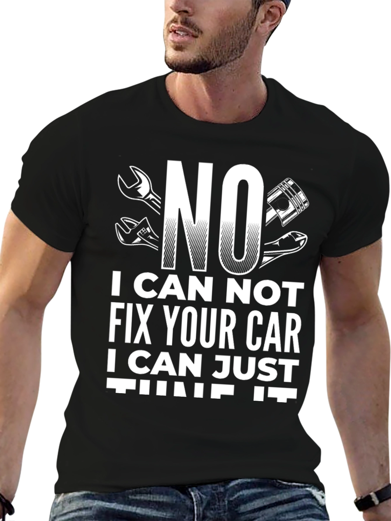 Funny Car Enthusiast I Can Tine It T-Shirt