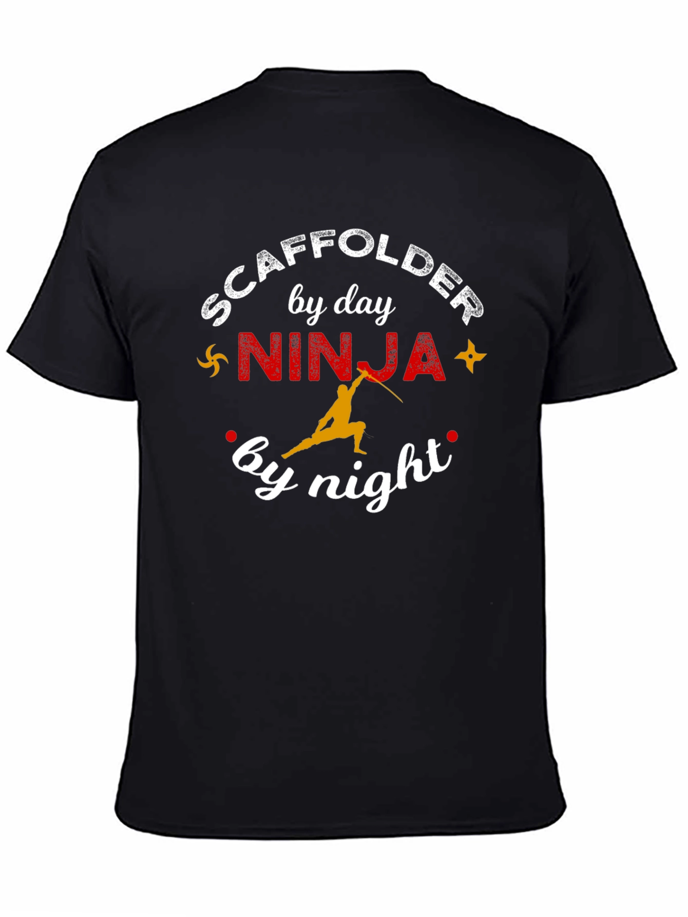 Scaffolder by Day Ninja by Night Graphic Tee