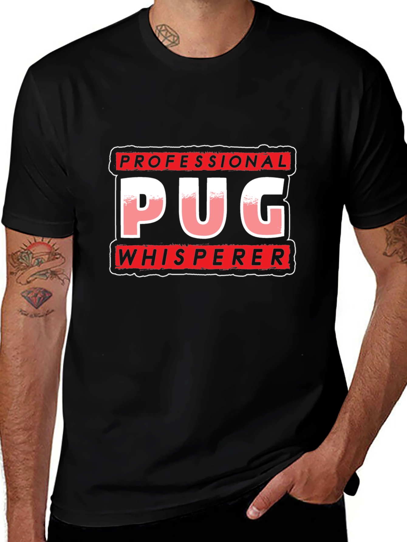 Professional Pug Whisperer T-Shirt
