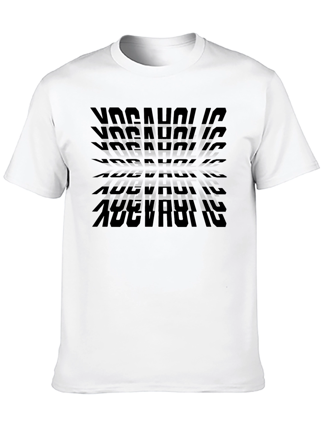 Yoga-Holic T-Shirt - Unique Graphic Tee