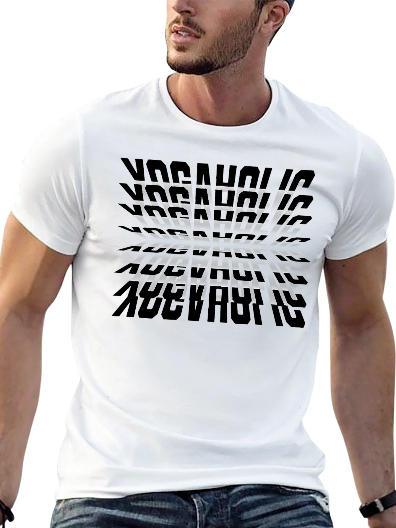 Yoga-Holic T-Shirt - Unique Graphic Tee