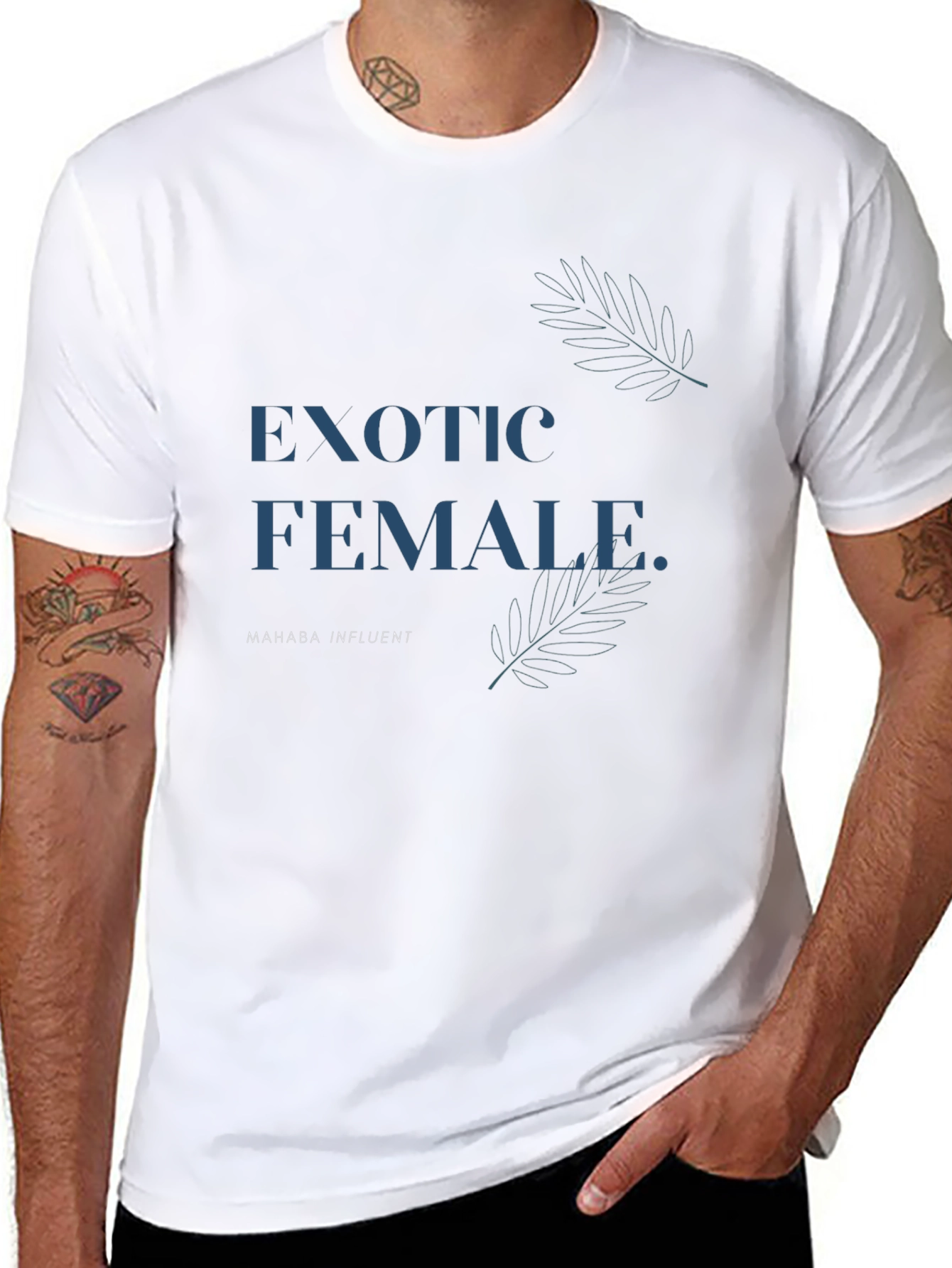 Exotic Female T-Shirt - Mahaba Influent