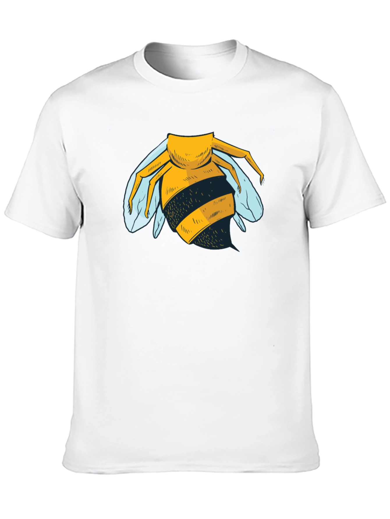 Bee Graphic T-Shirt - Mens Black Tee