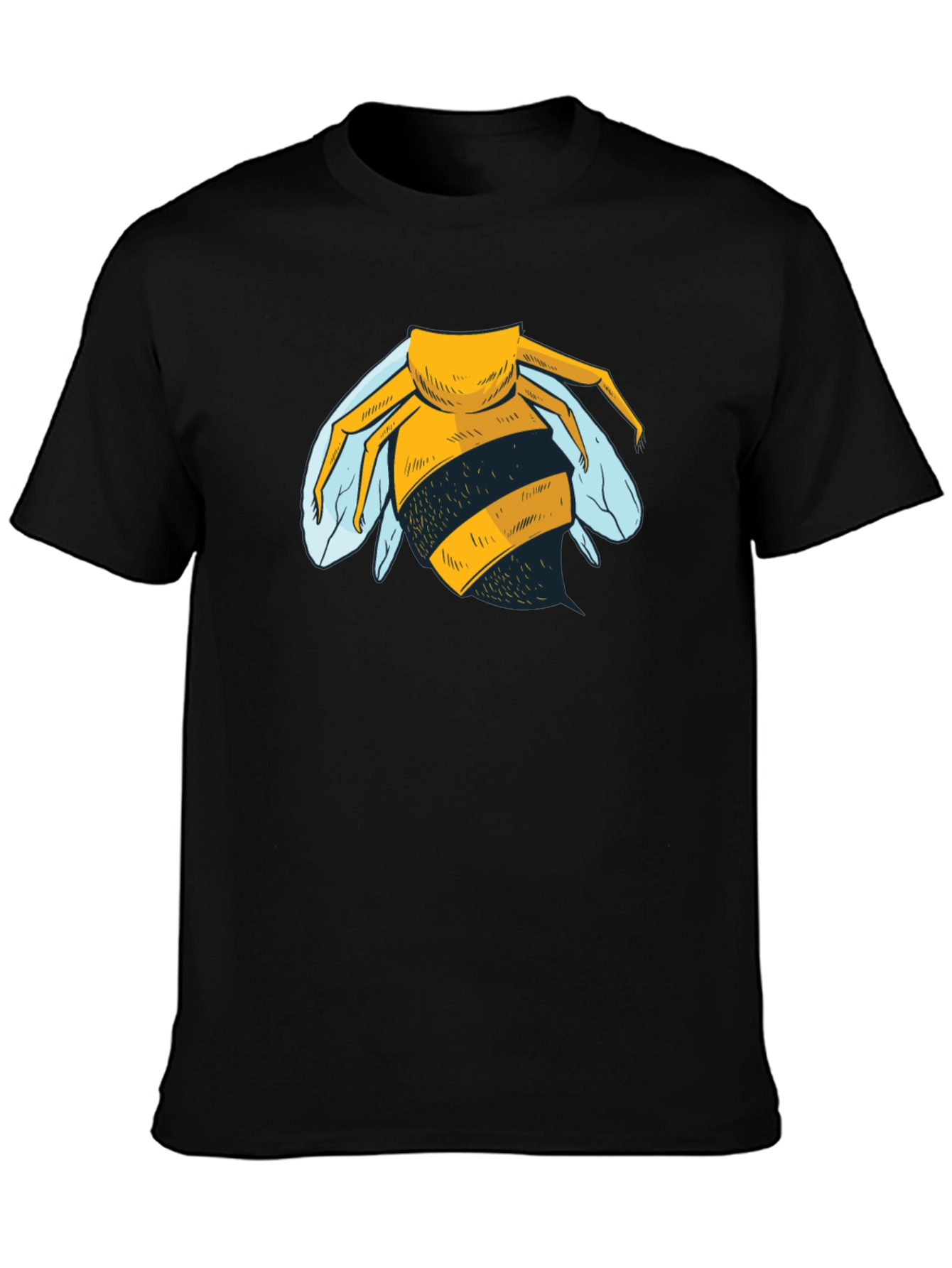Bee Graphic T-Shirt - Mens Black Tee