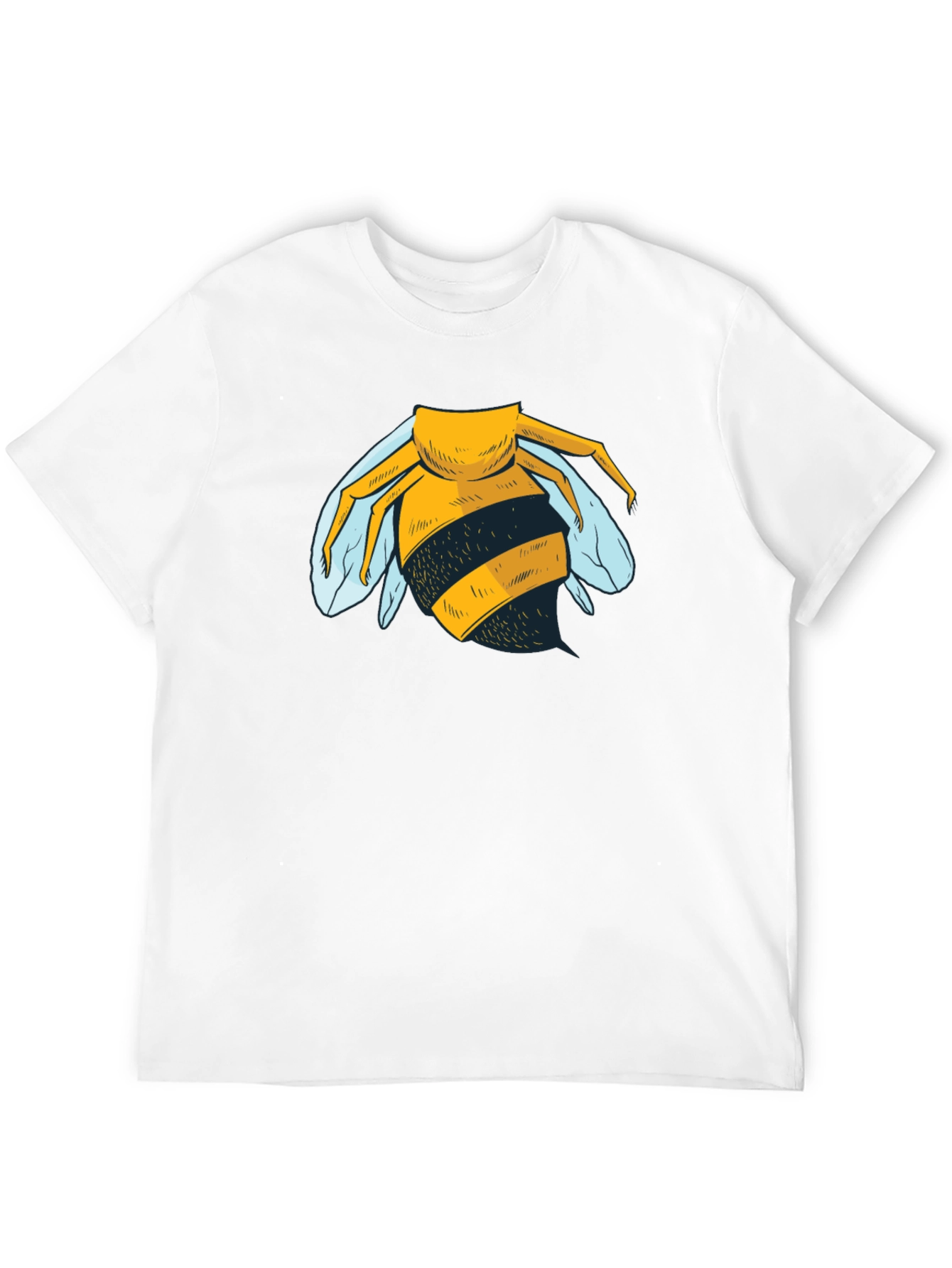 Bee Graphic T-Shirt - Mens Black Tee
