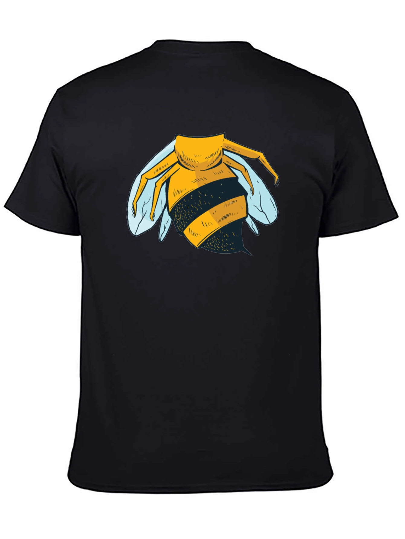 Bee Graphic T-Shirt - Mens Black Tee