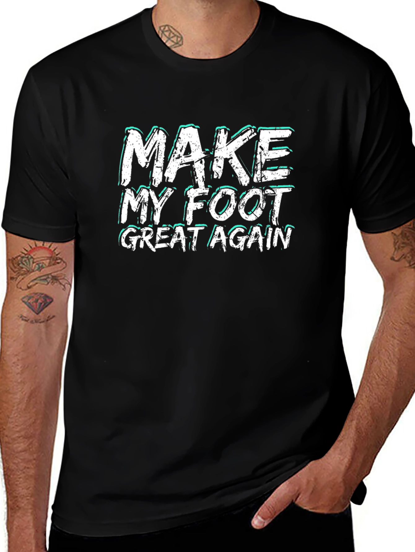 Make My Foot Great Again Graphic Tee