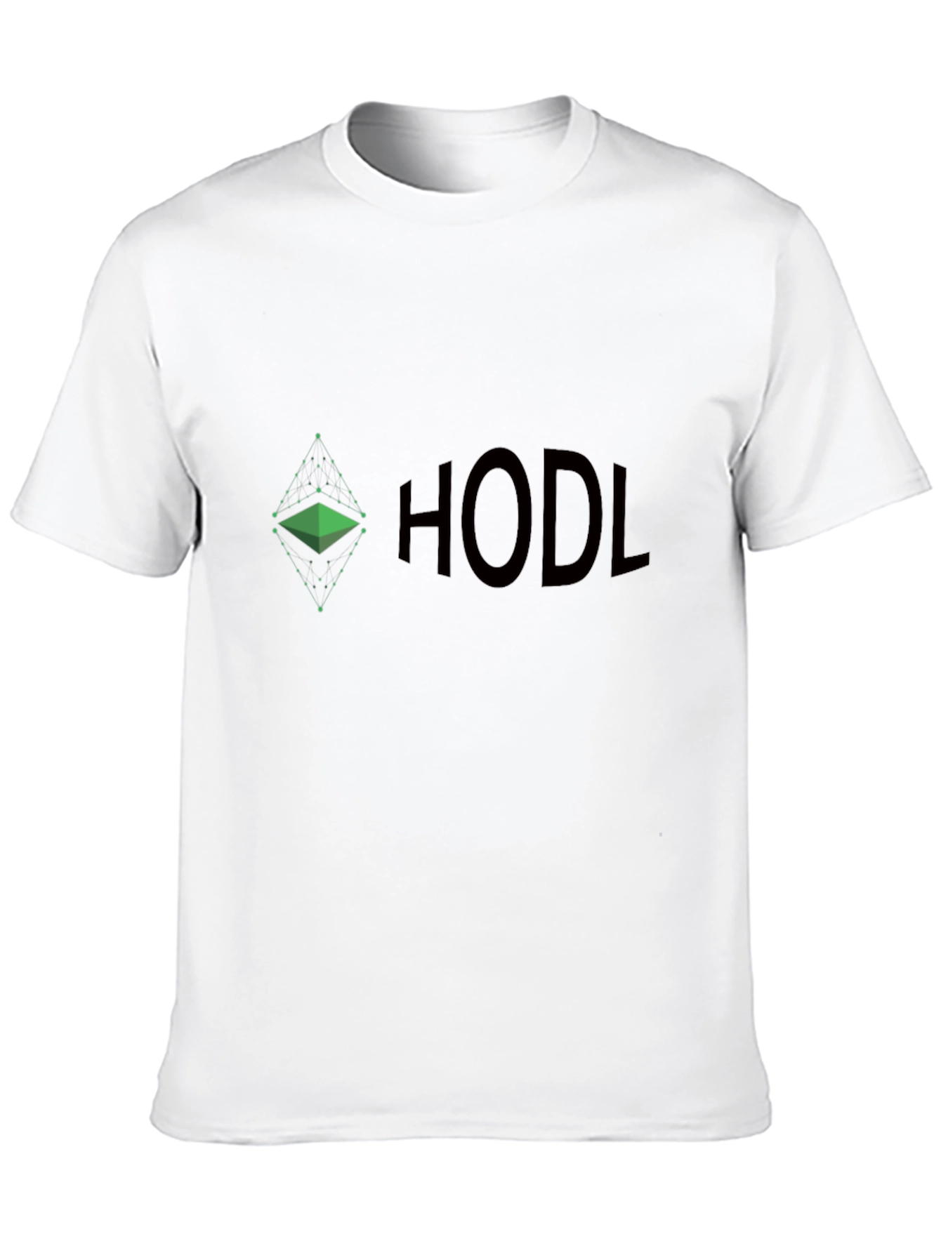 HODL Crypto T-Shirt - Ethereum Diamond Design