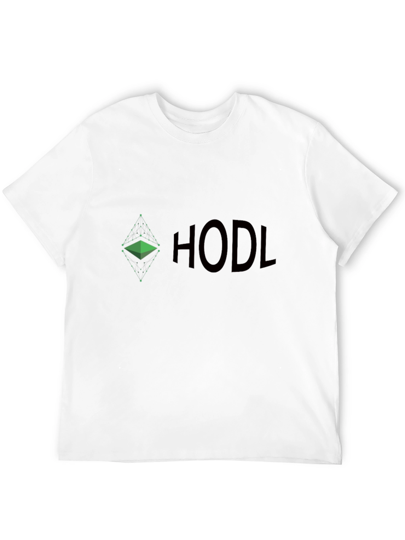 HODL Crypto T-Shirt - Ethereum Diamond Design