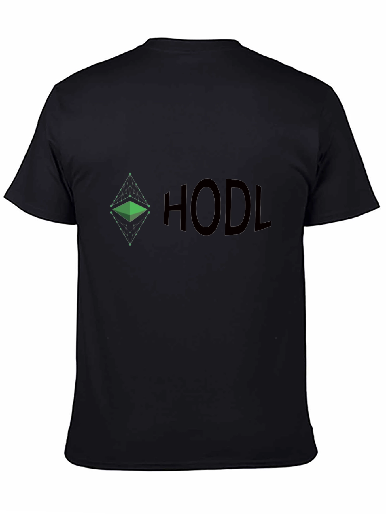 HODL Crypto T-Shirt - Ethereum Diamond Design