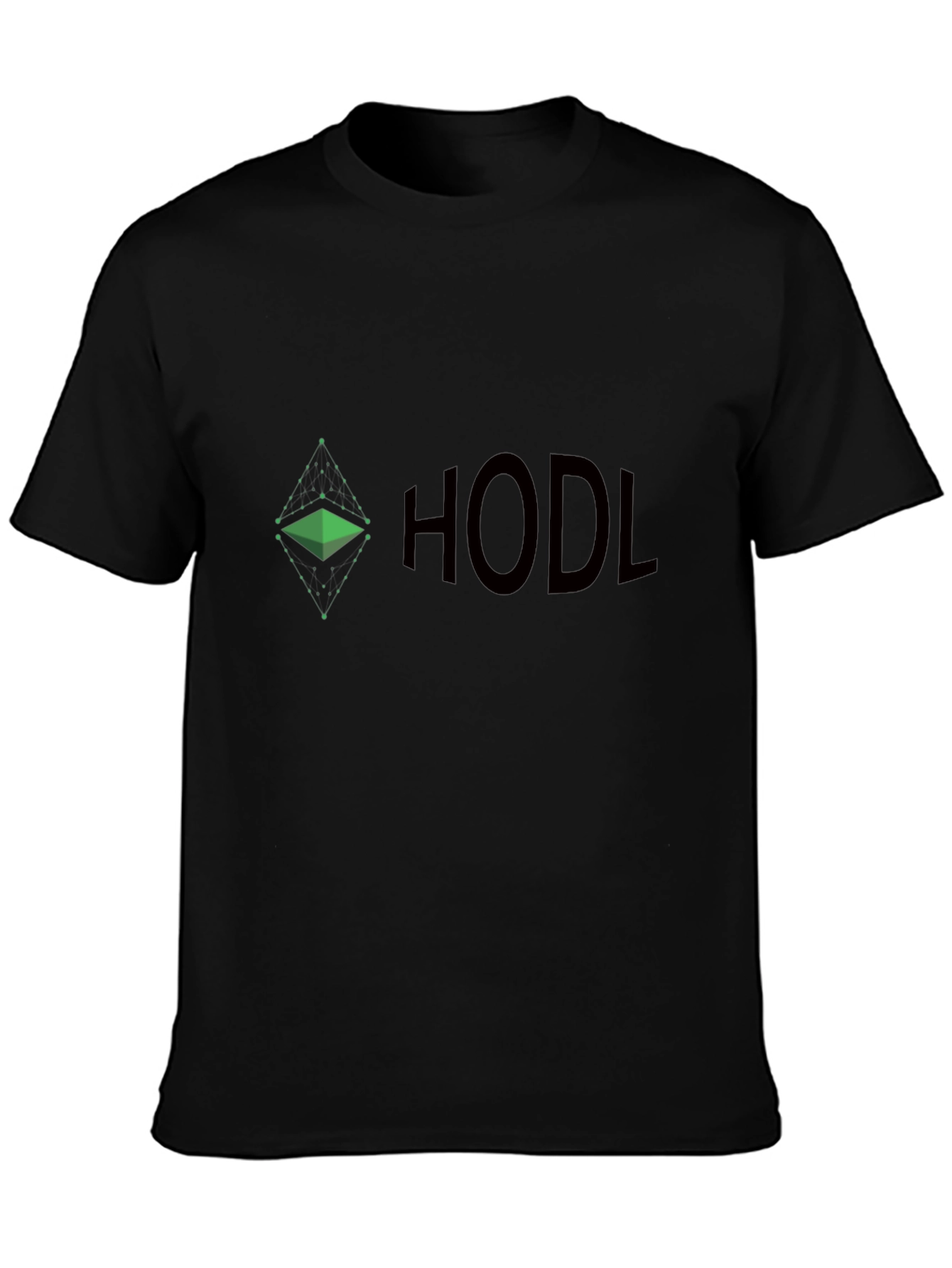 HODL Crypto T-Shirt - Ethereum Diamond Design