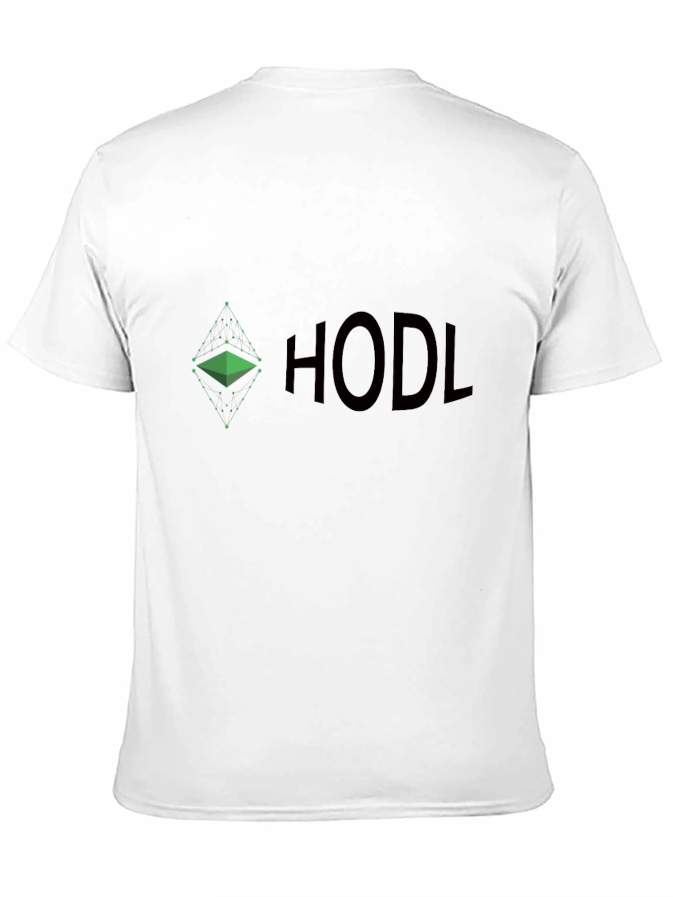 HODL Crypto T-Shirt - Ethereum Diamond Design