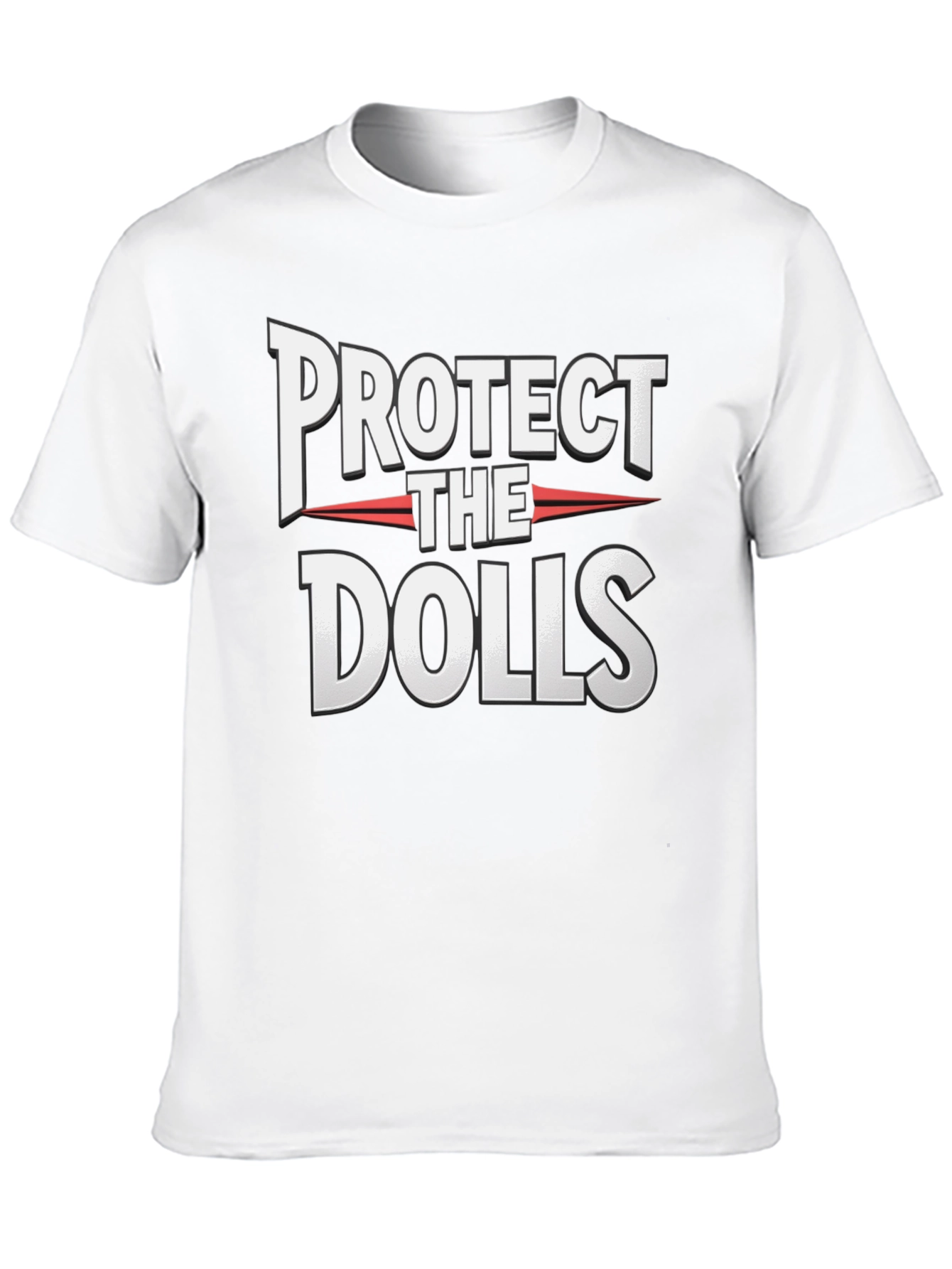 Protect The Dolls Graphic Tee - Black