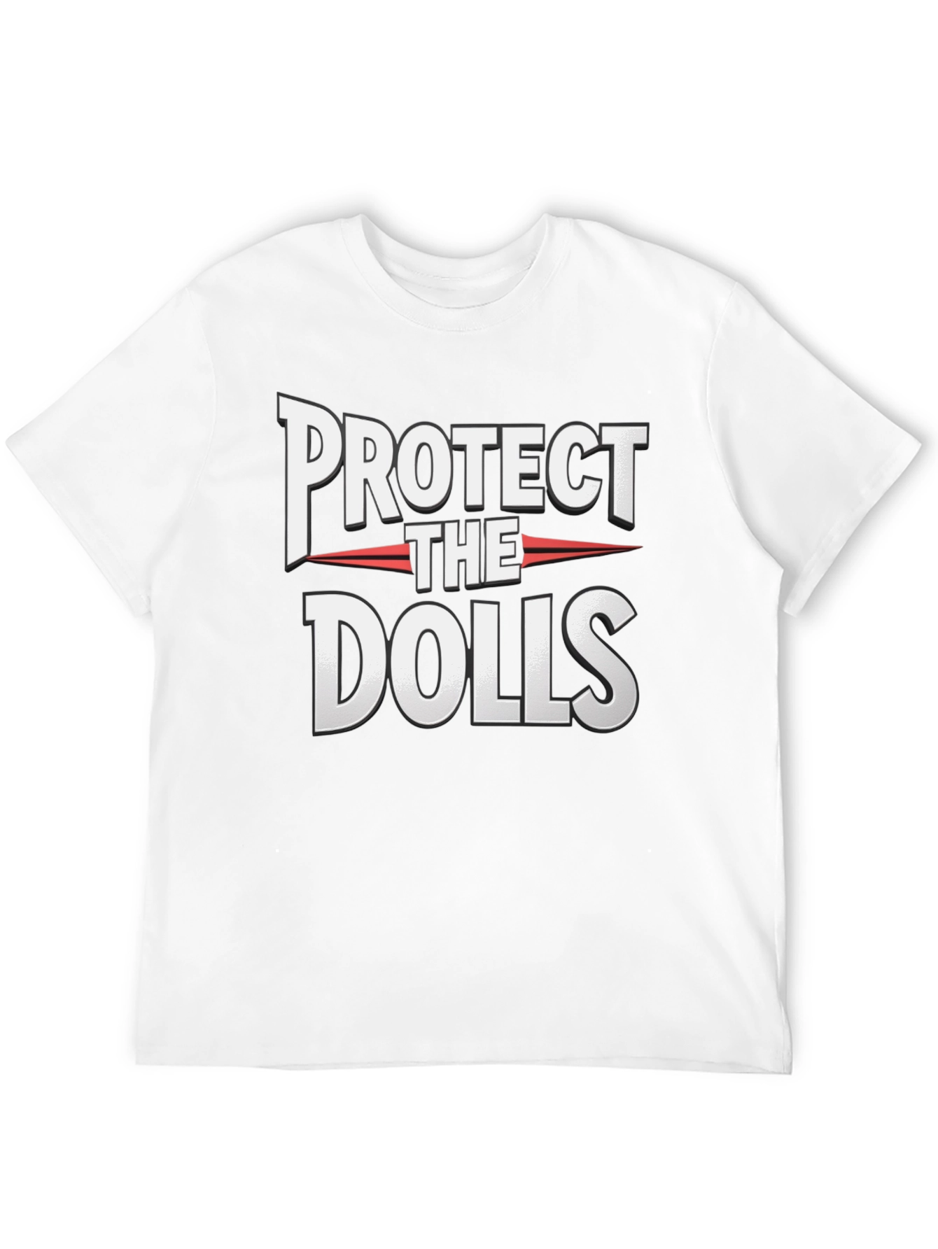 Protect The Dolls Graphic Tee - Black