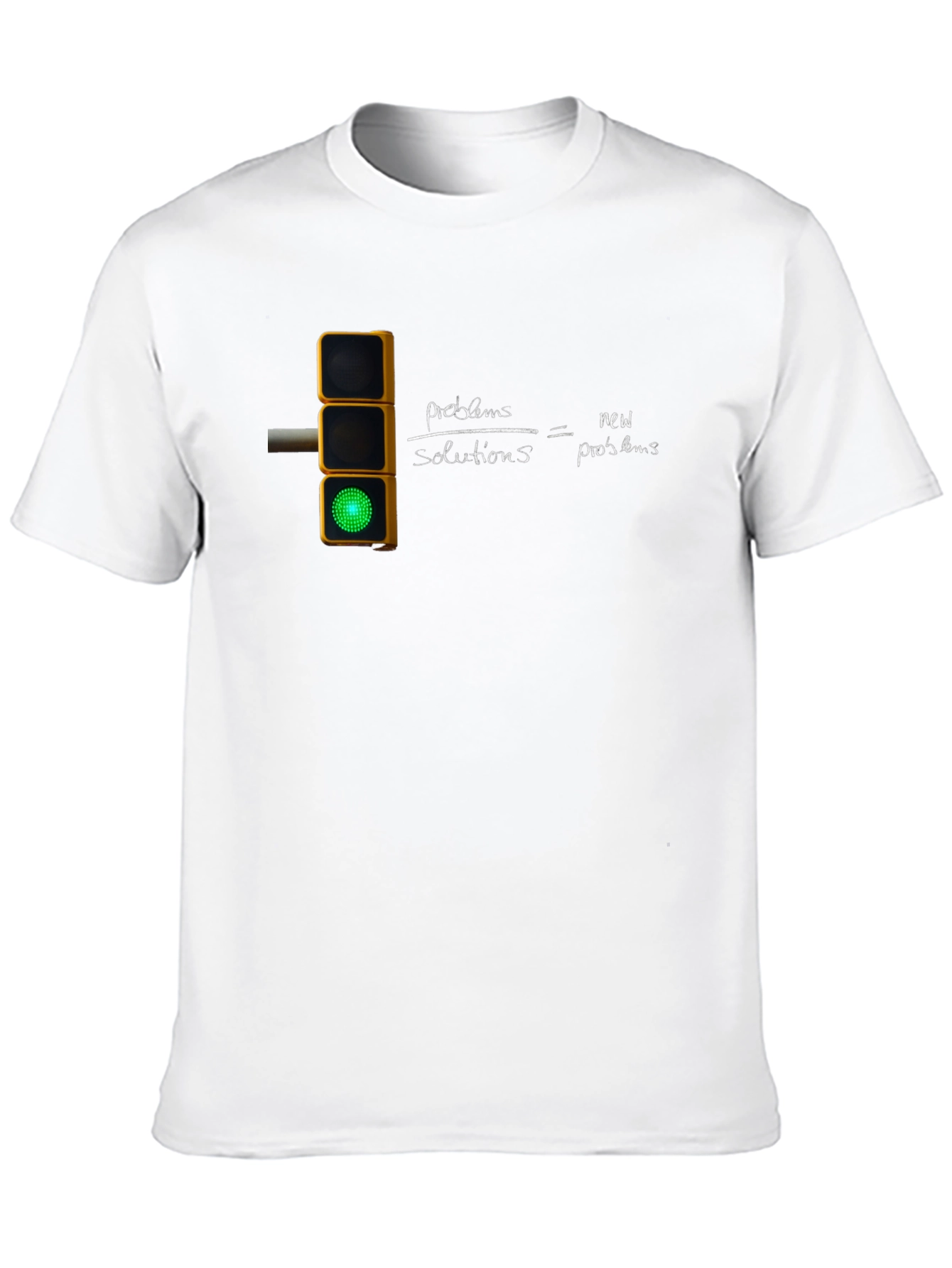 Traffic Light Equation Graphic T-Shirt