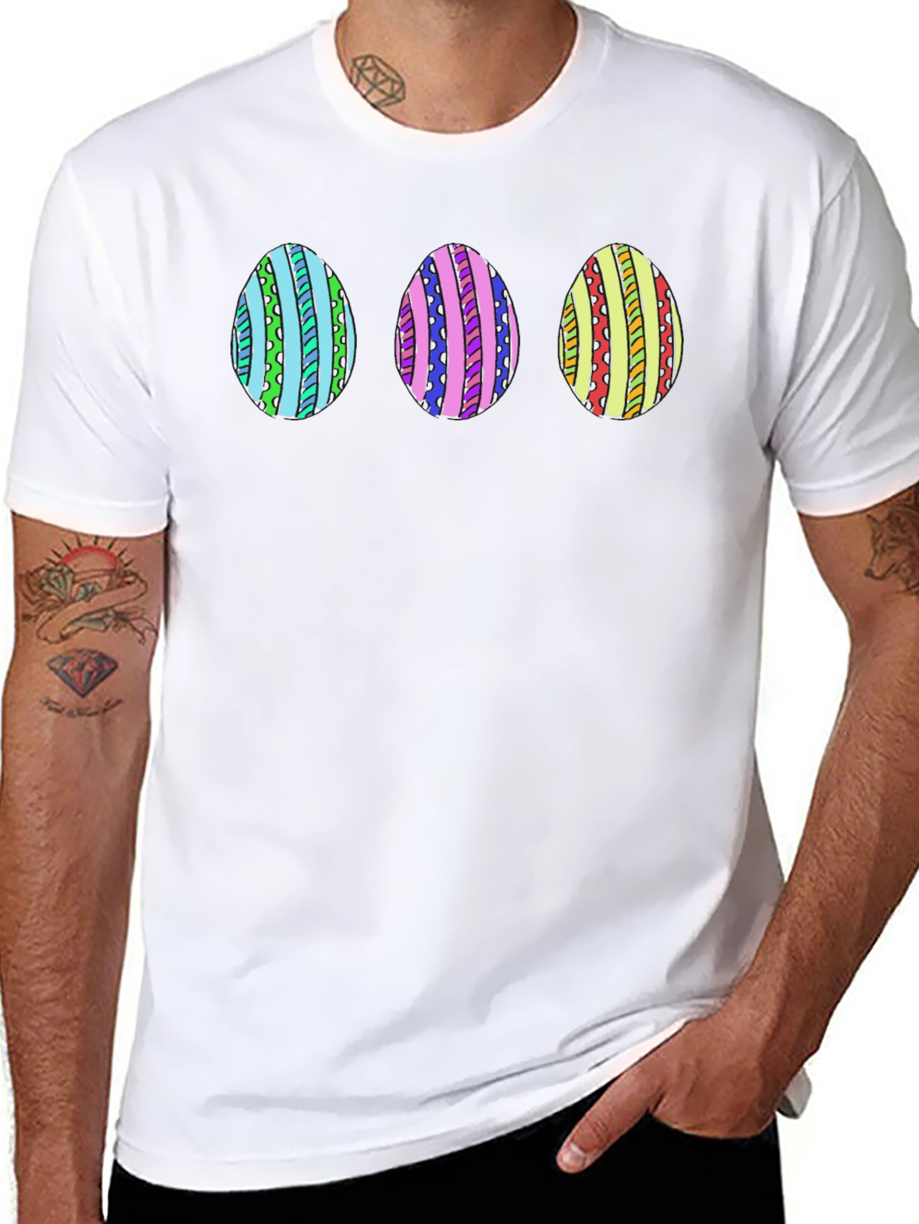 Easter Egg Graphic T-Shirt