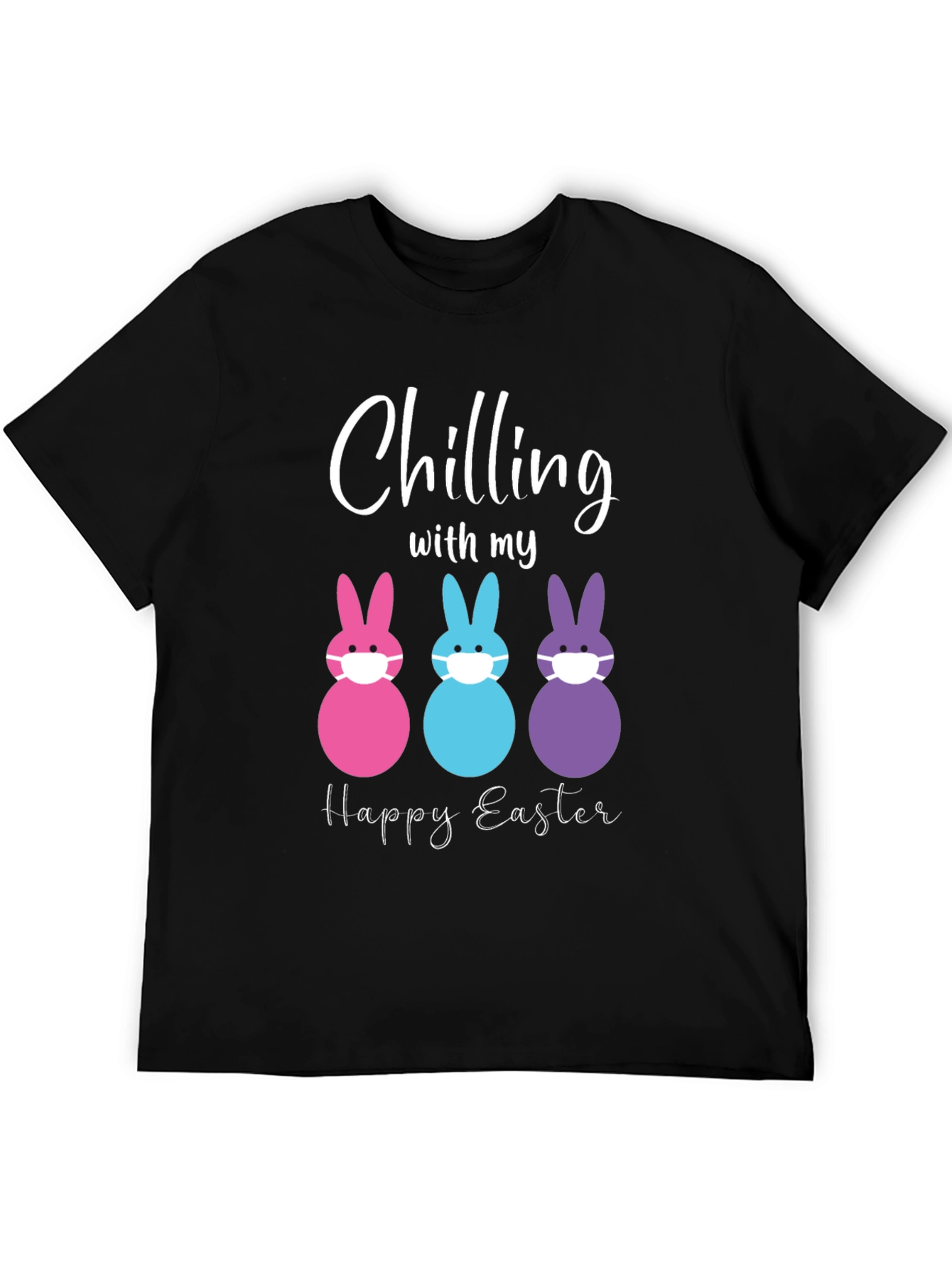 Chilling with my Happy Easter Bunny T-Shirt