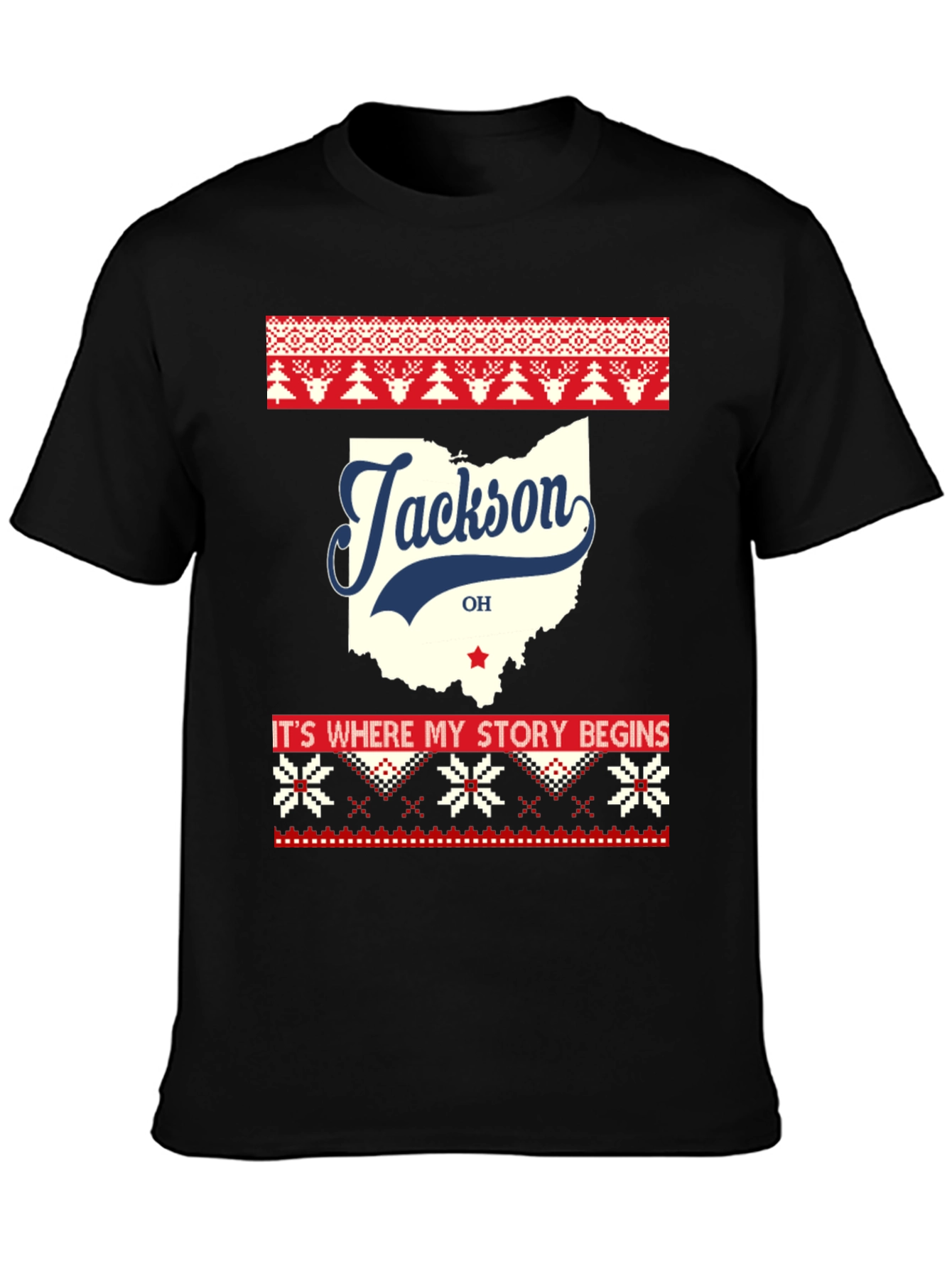 Jackson Ohio Christmas Story T-Shirt