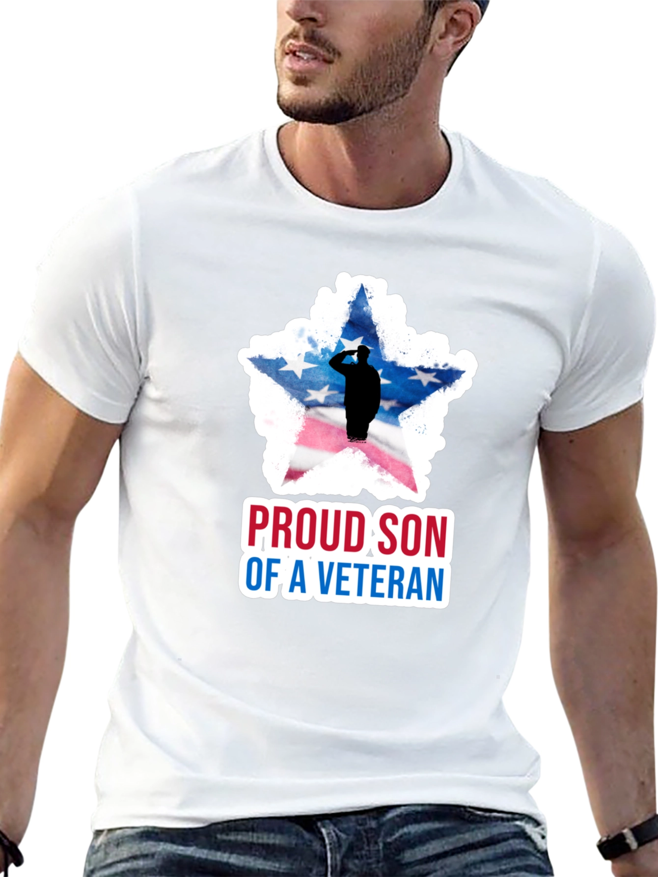 Proud Son Of A Veteran Graphic Tee