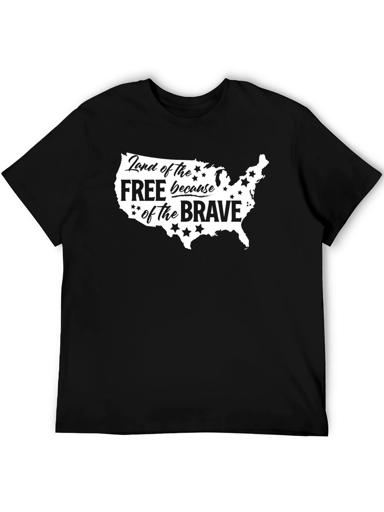 Land of the Free USA Graphic T-Shirt