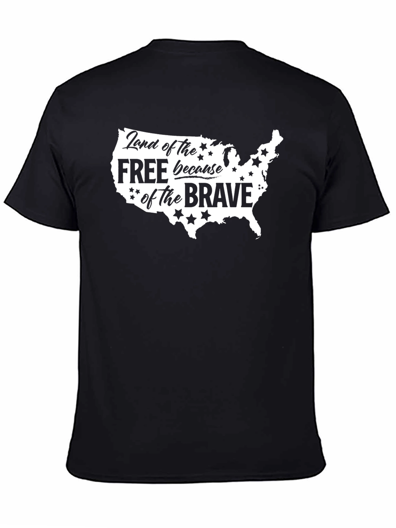 Land of the Free USA Graphic T-Shirt