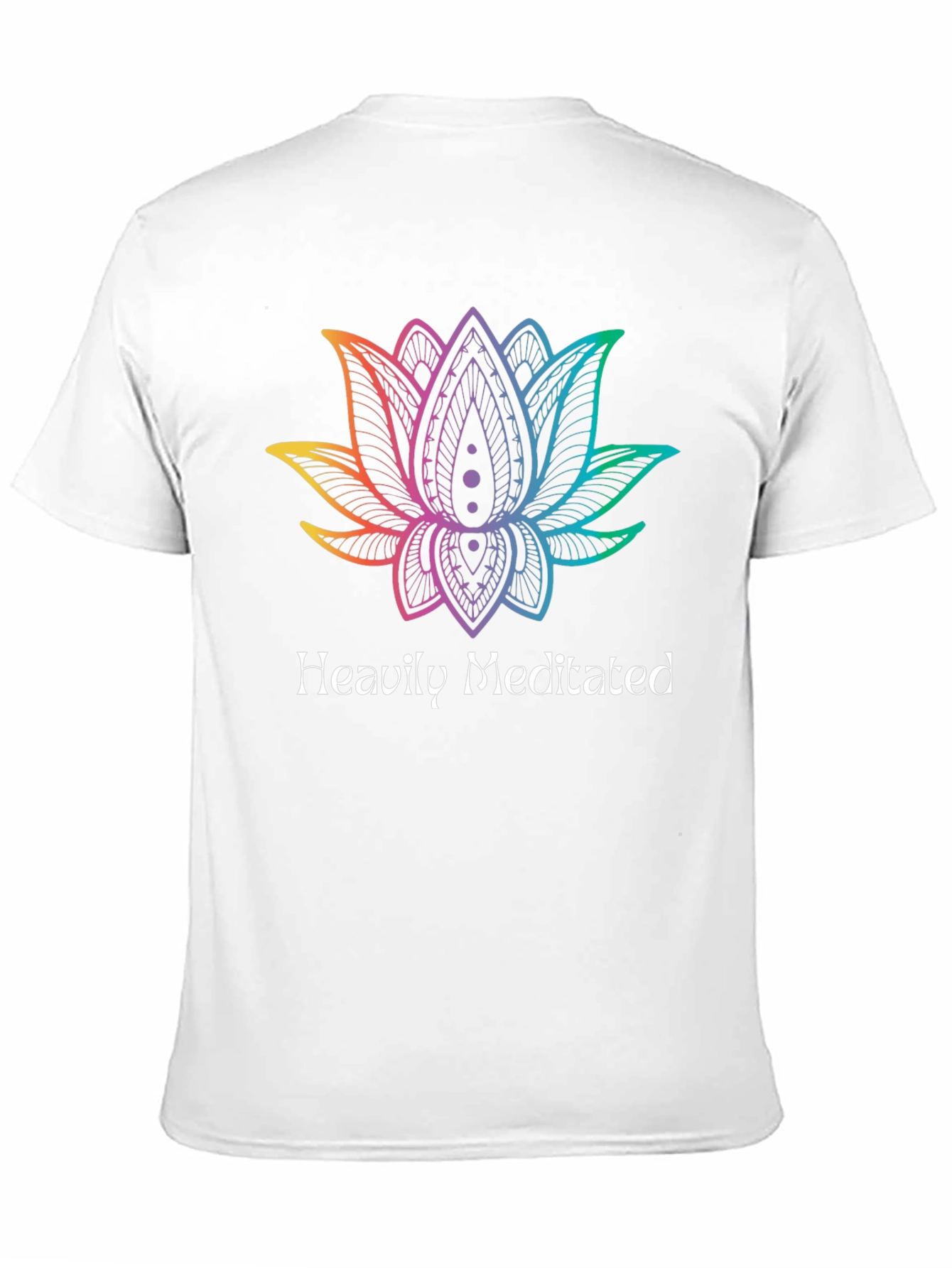 Heavily Meditated Lotus Graphic Tee