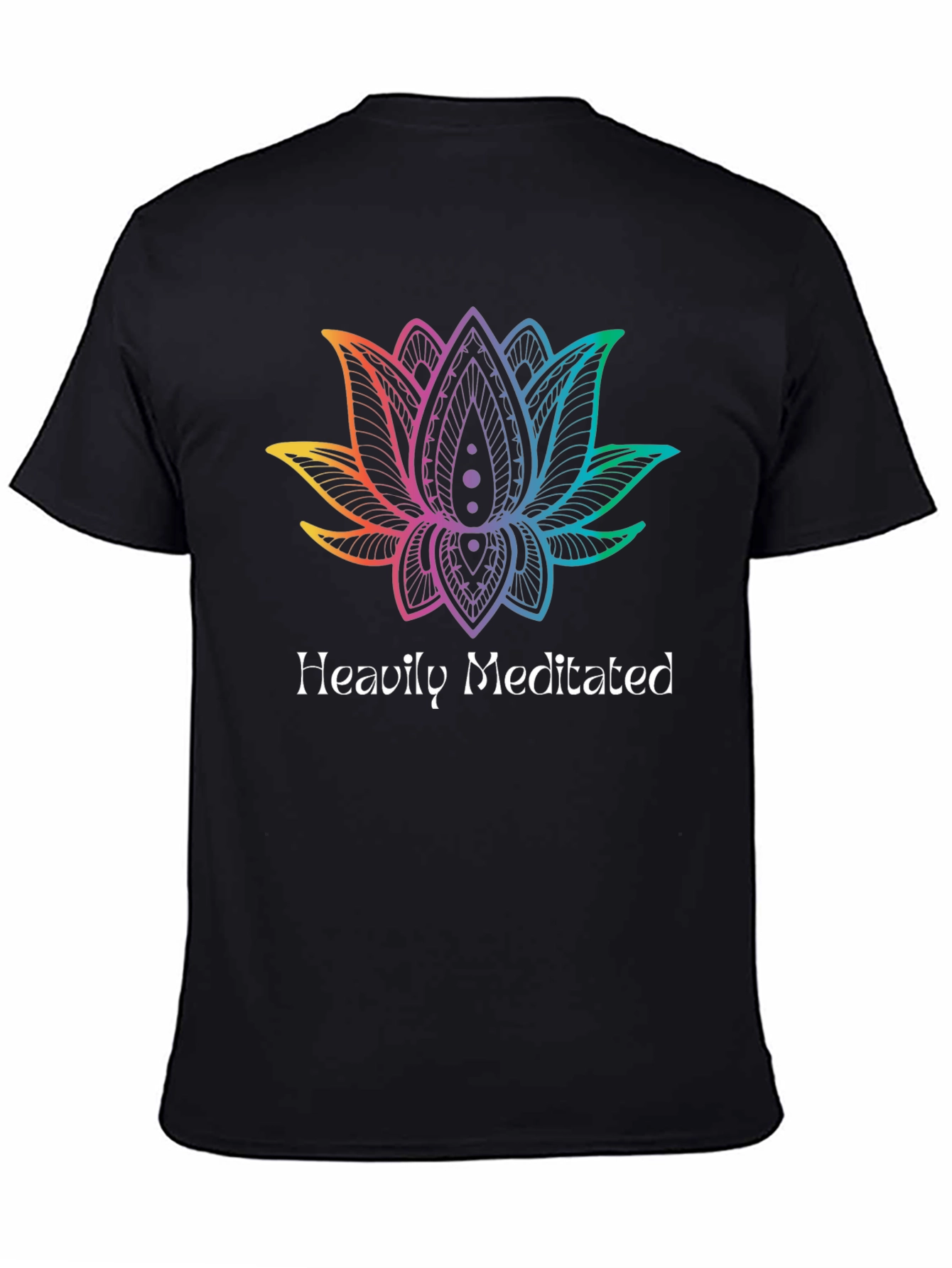 Heavily Meditated Lotus Graphic Tee
