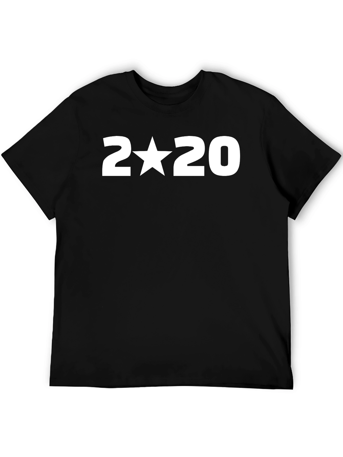 2 Star 20 Graphic Tee - Mens Black T-Shirt