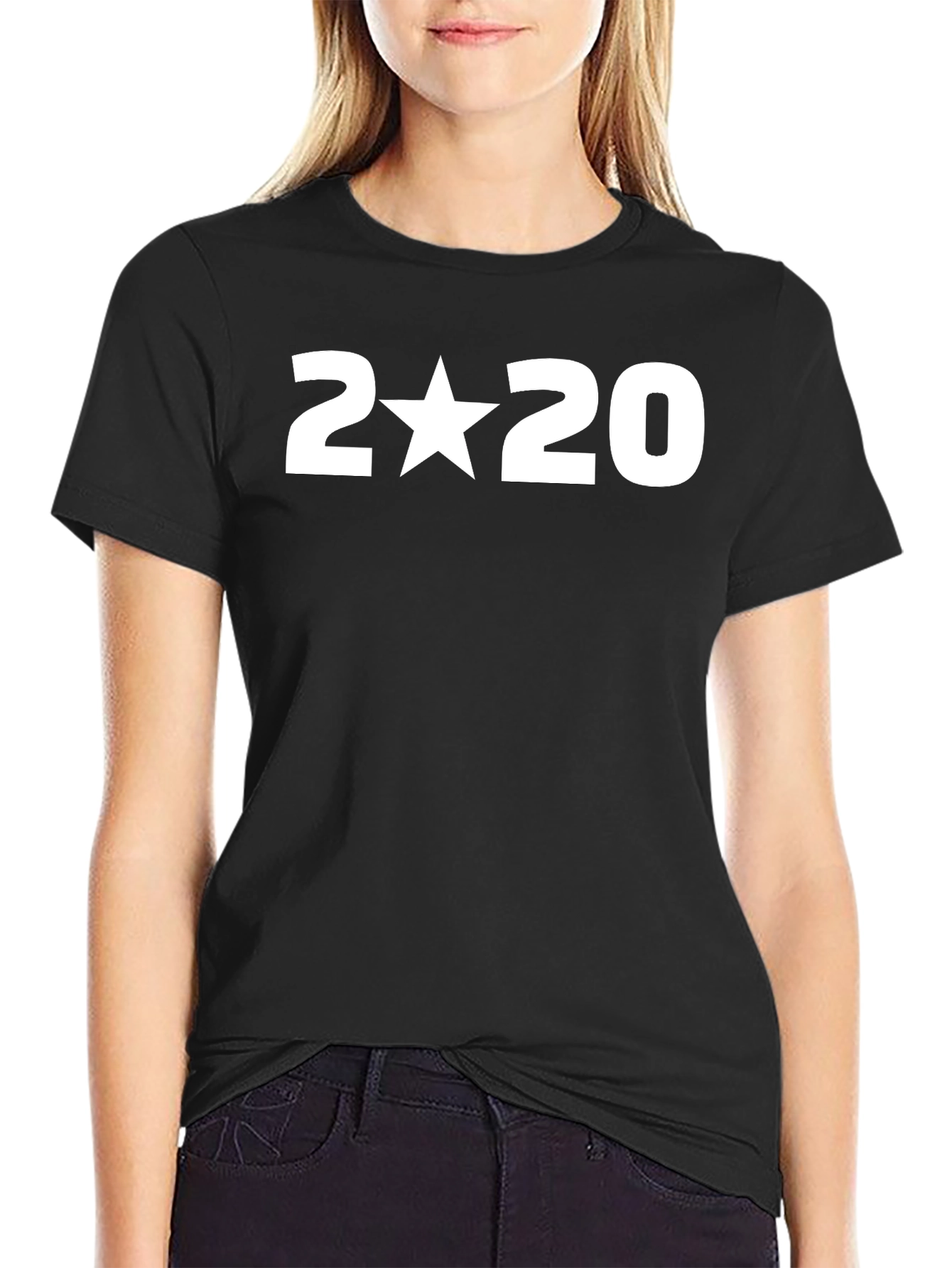 2 Star 20 Graphic Tee - Mens Black T-Shirt