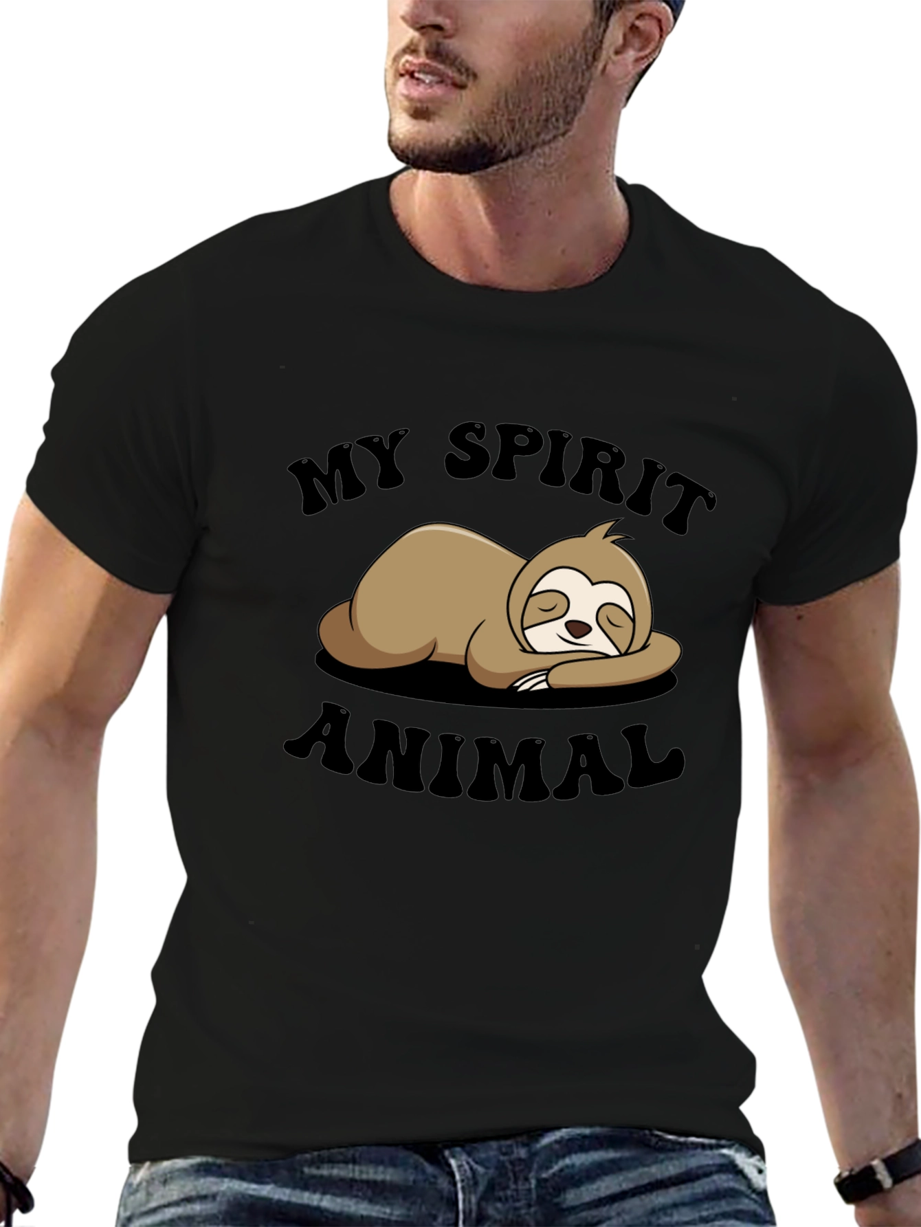 My Spirit Animal Sloth Graphic Tee