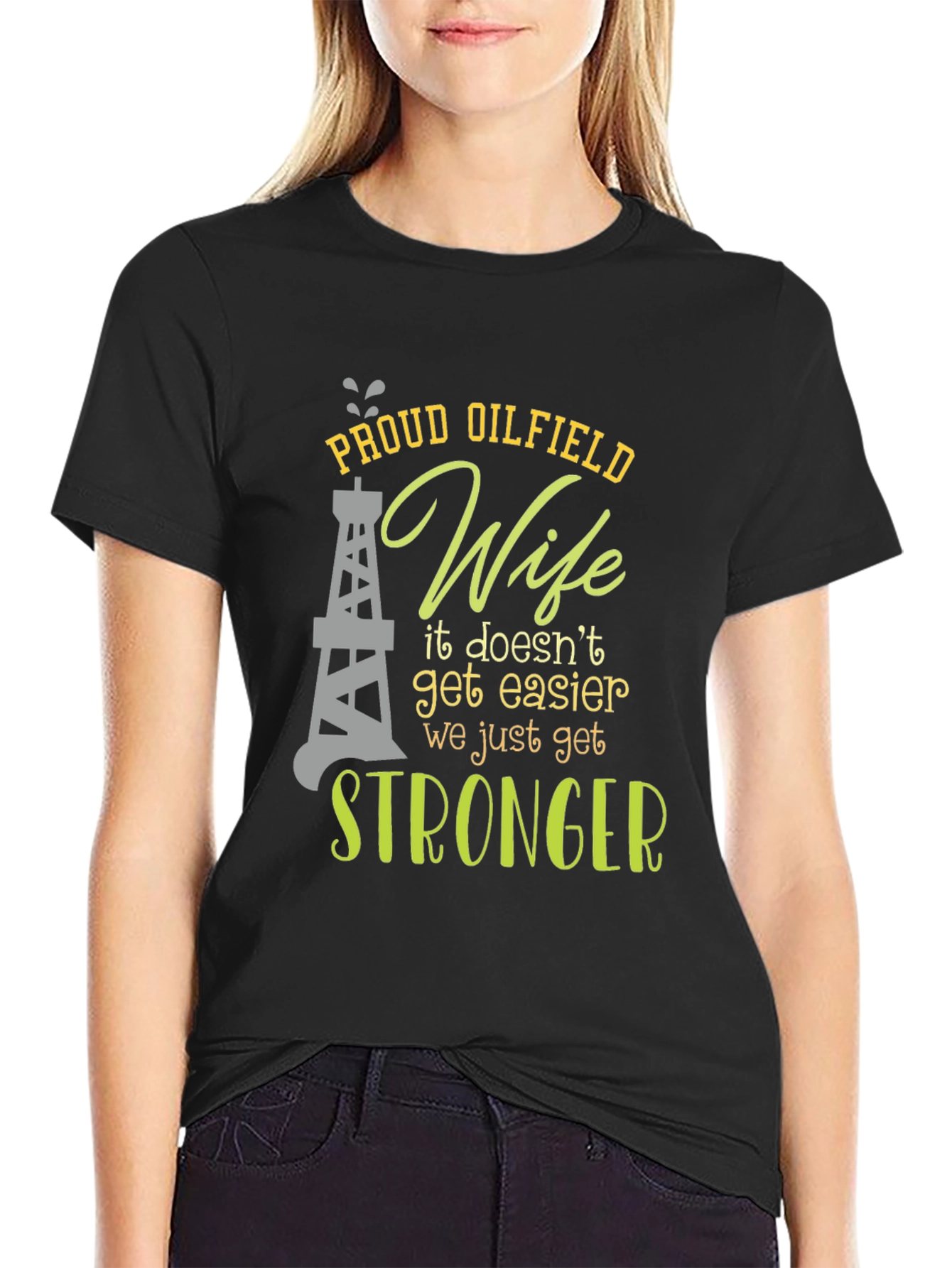 Proud Oilfield Wife T-Shirt