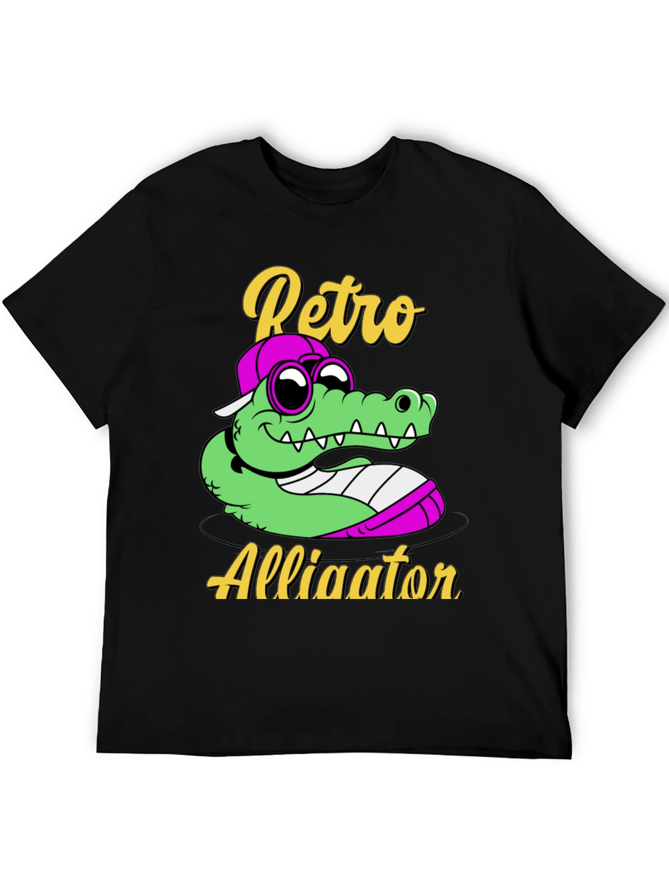 Retro Alligator Graphic T-Shirt