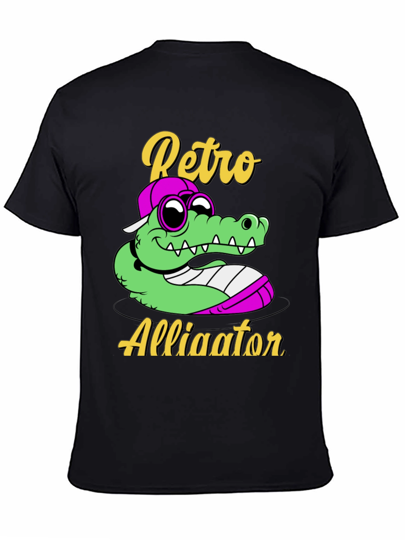 Retro Alligator Graphic T-Shirt