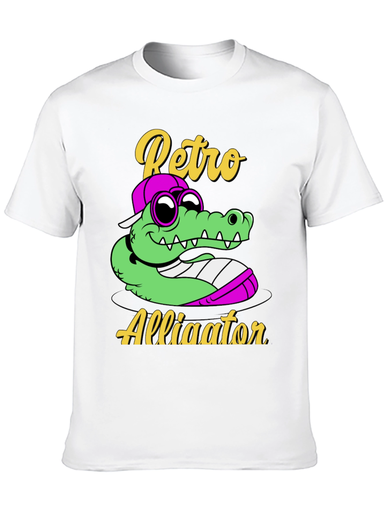 Retro Alligator Graphic T-Shirt