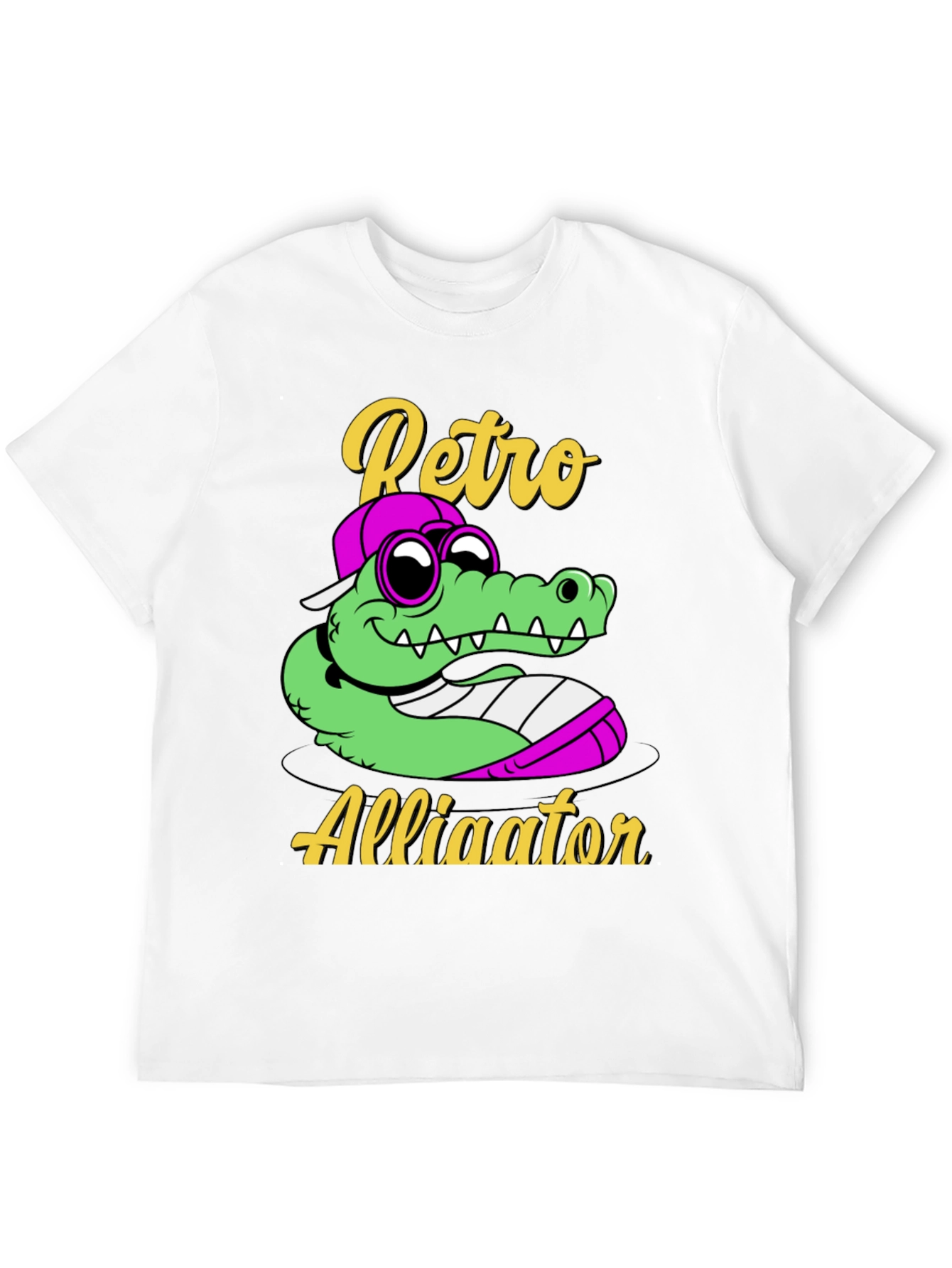 Retro Alligator Graphic T-Shirt