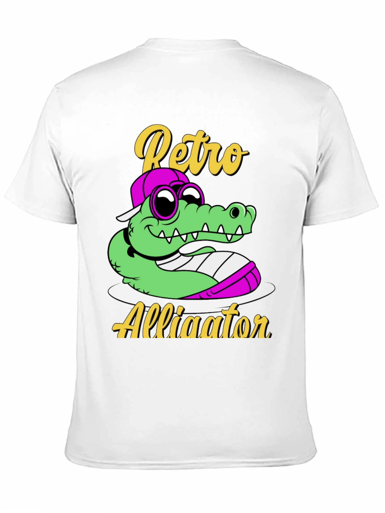 Retro Alligator Graphic T-Shirt